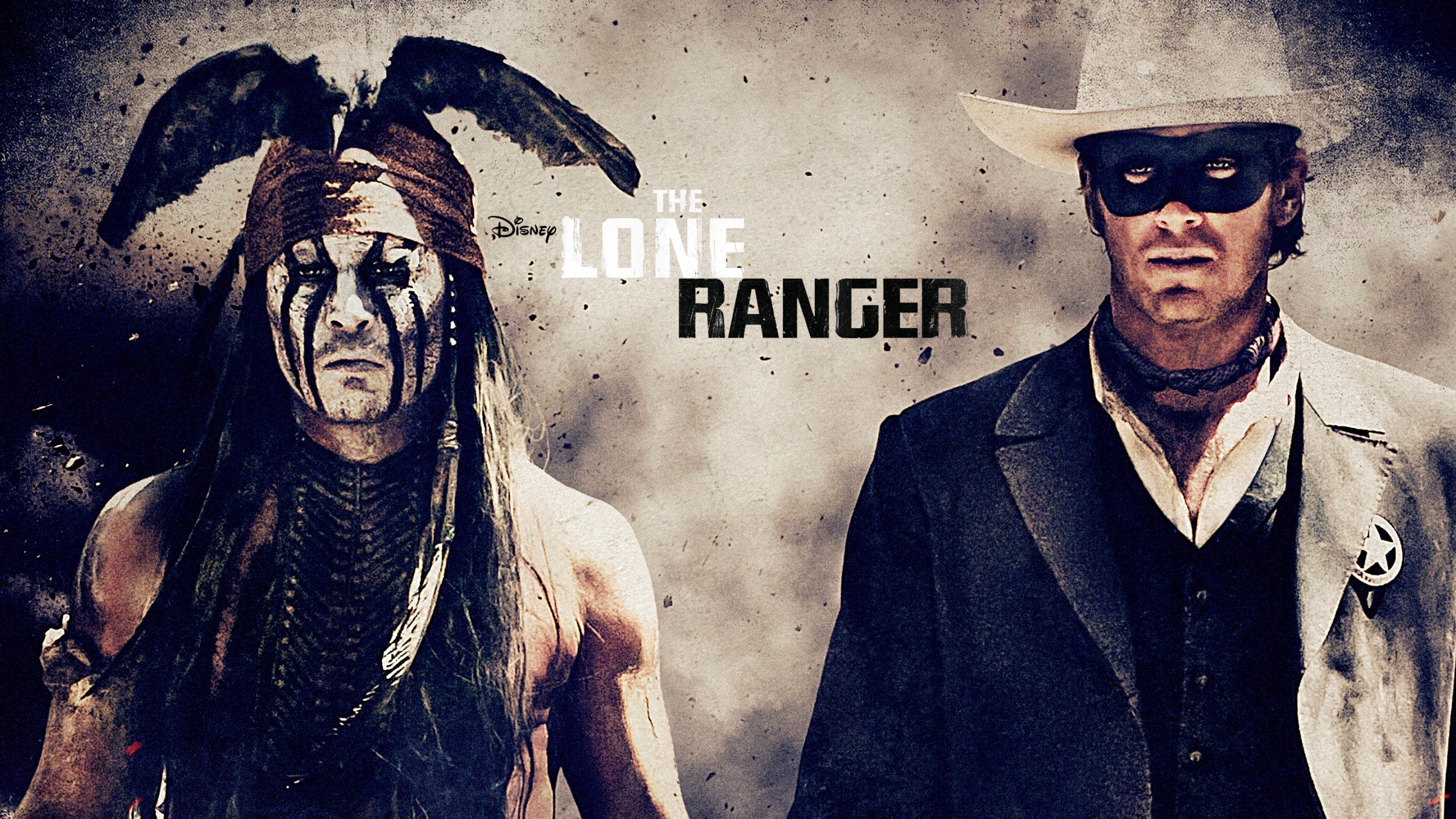 The Lone Ranger Johnny Depp Armie Hammer Movies 2560x1440
