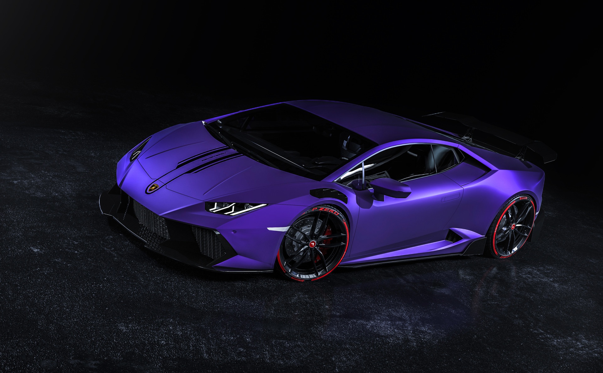 Car Vehicle Purple Cars Render Digital Art Lamborghini 1920x1189