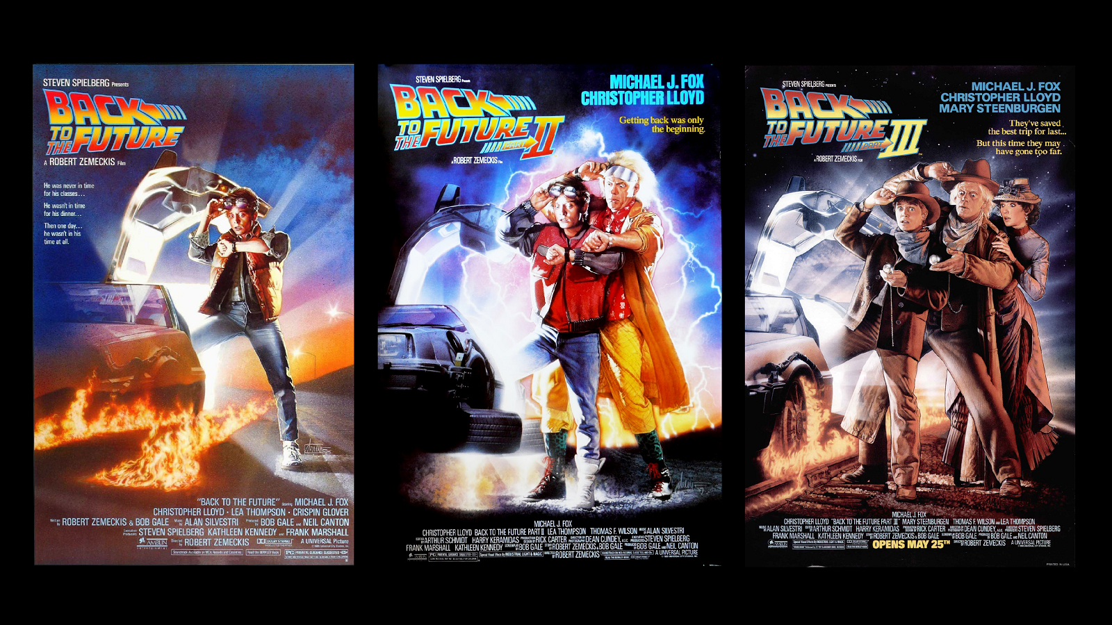 Movies Back To The Future Movie Poster Michael J Fox Christopher Lloyd DeLorean 1600x900