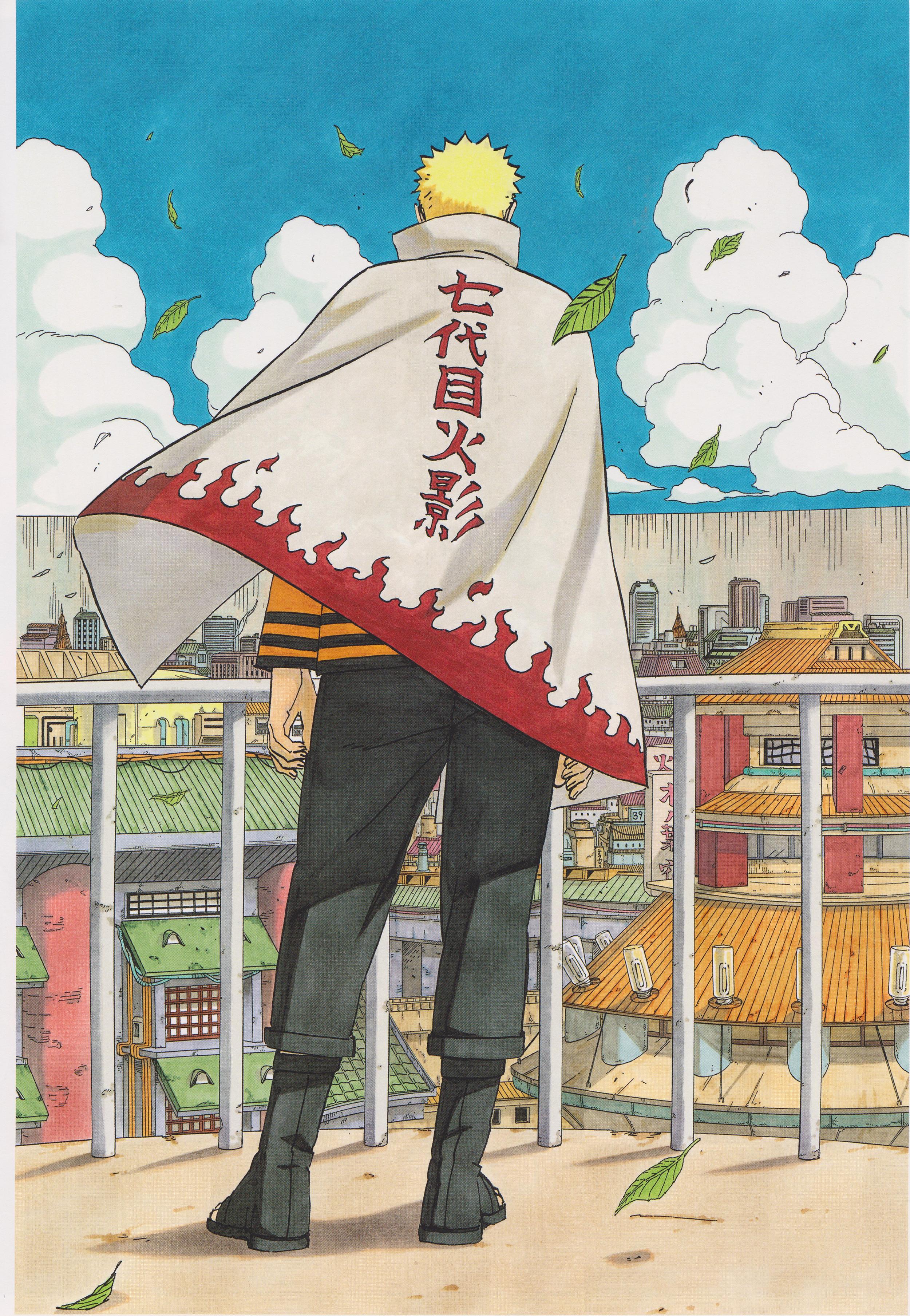 Naruto Shippuuden Uzumaki Naruto Masashi Kishimoto Hokage Manga Sketch 2500x3615