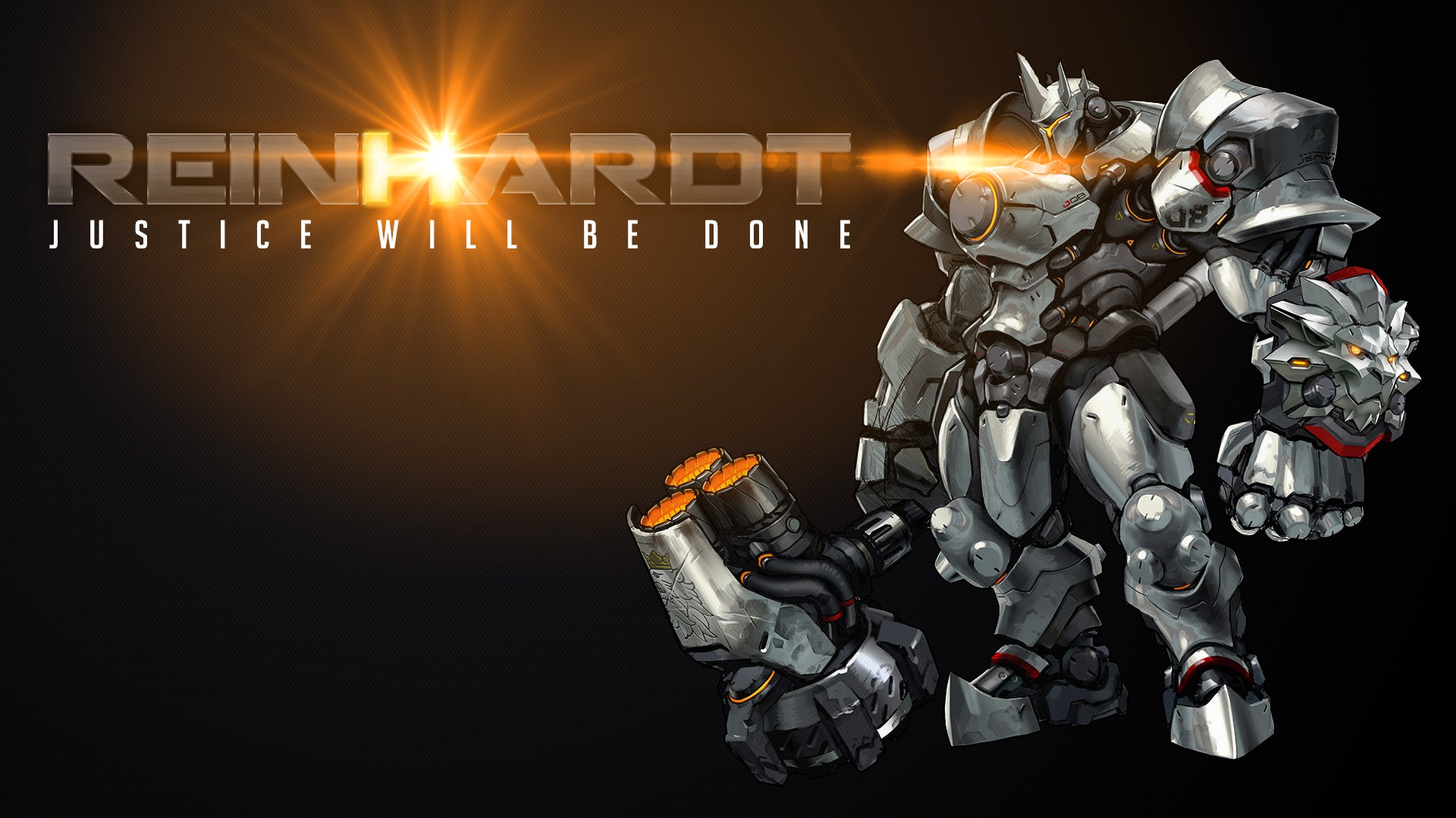 Blizzard Entertainment Overwatch Reinhardt Reinhardt Wilhelm Reinhardt Overwatch 1920x1080