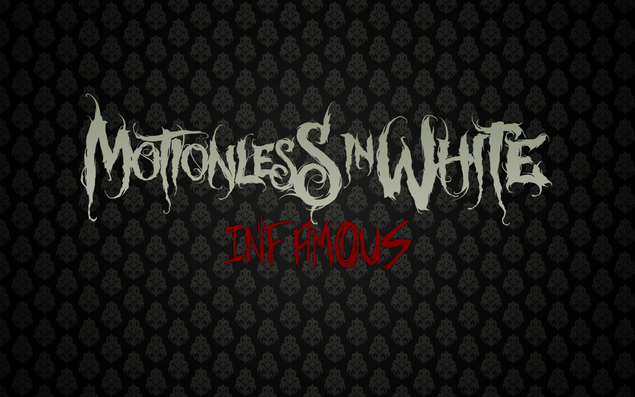 Motionless In White Metal Band Metalcore Logo 1280x800