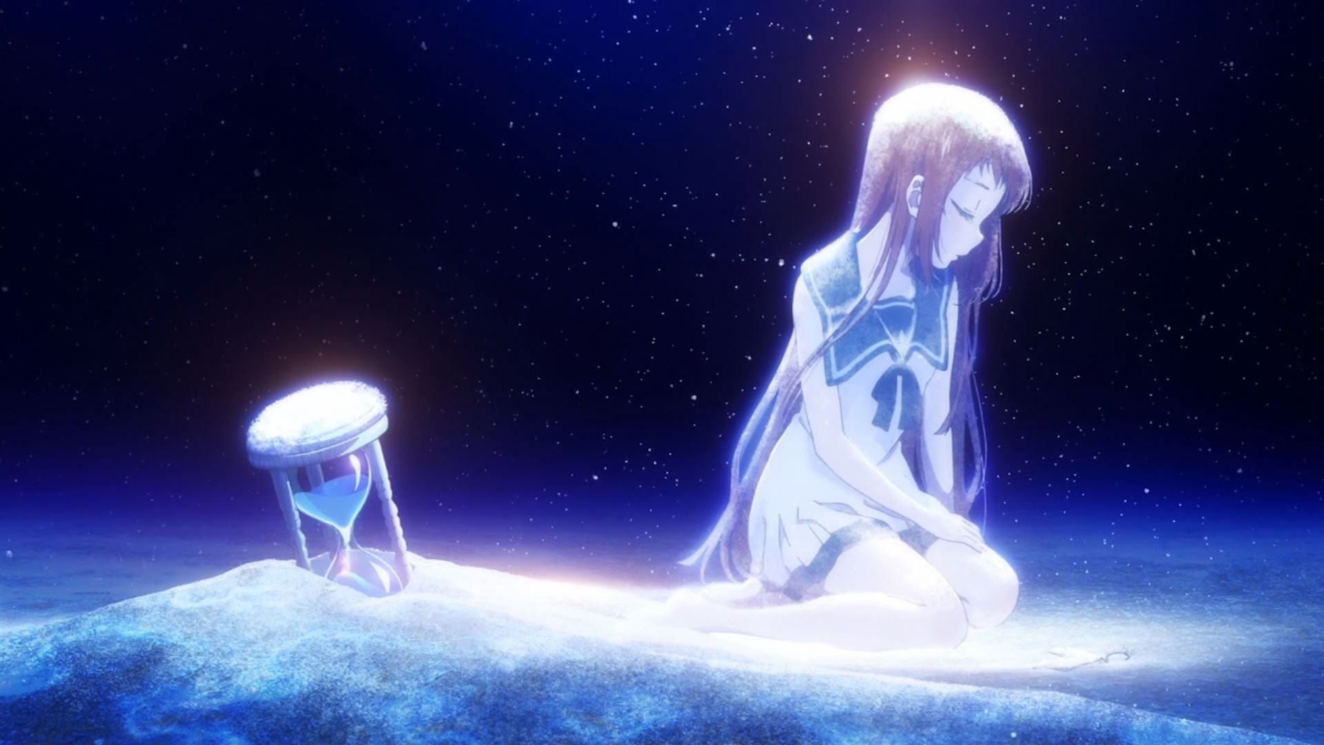 Manaka Mukaido Nagi No Asukara Anime Girls Hourglasses 1920x1080