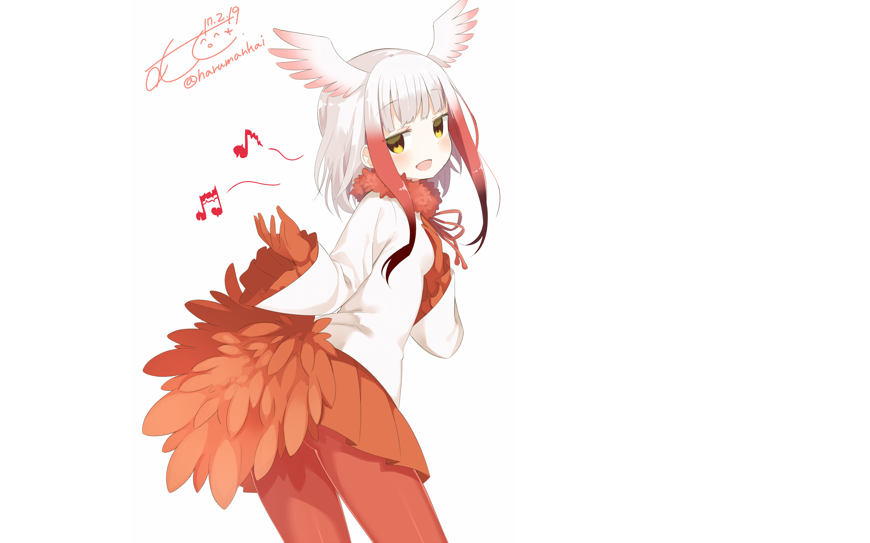 Crested Ibis Kemono Friends 2832x1770