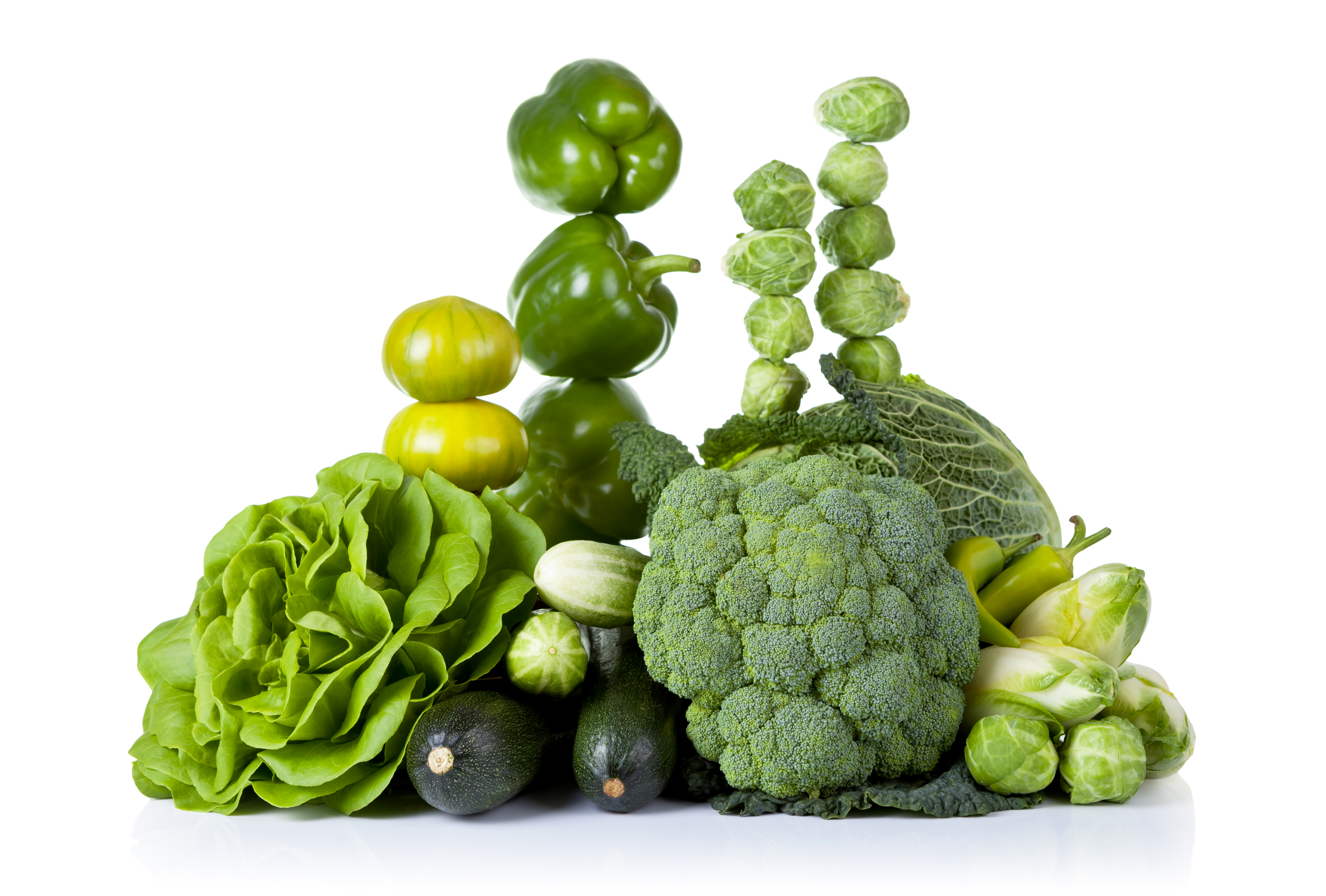 Vegetable Pepper Cabbage Green Cucumber Lettuce 5540x3744