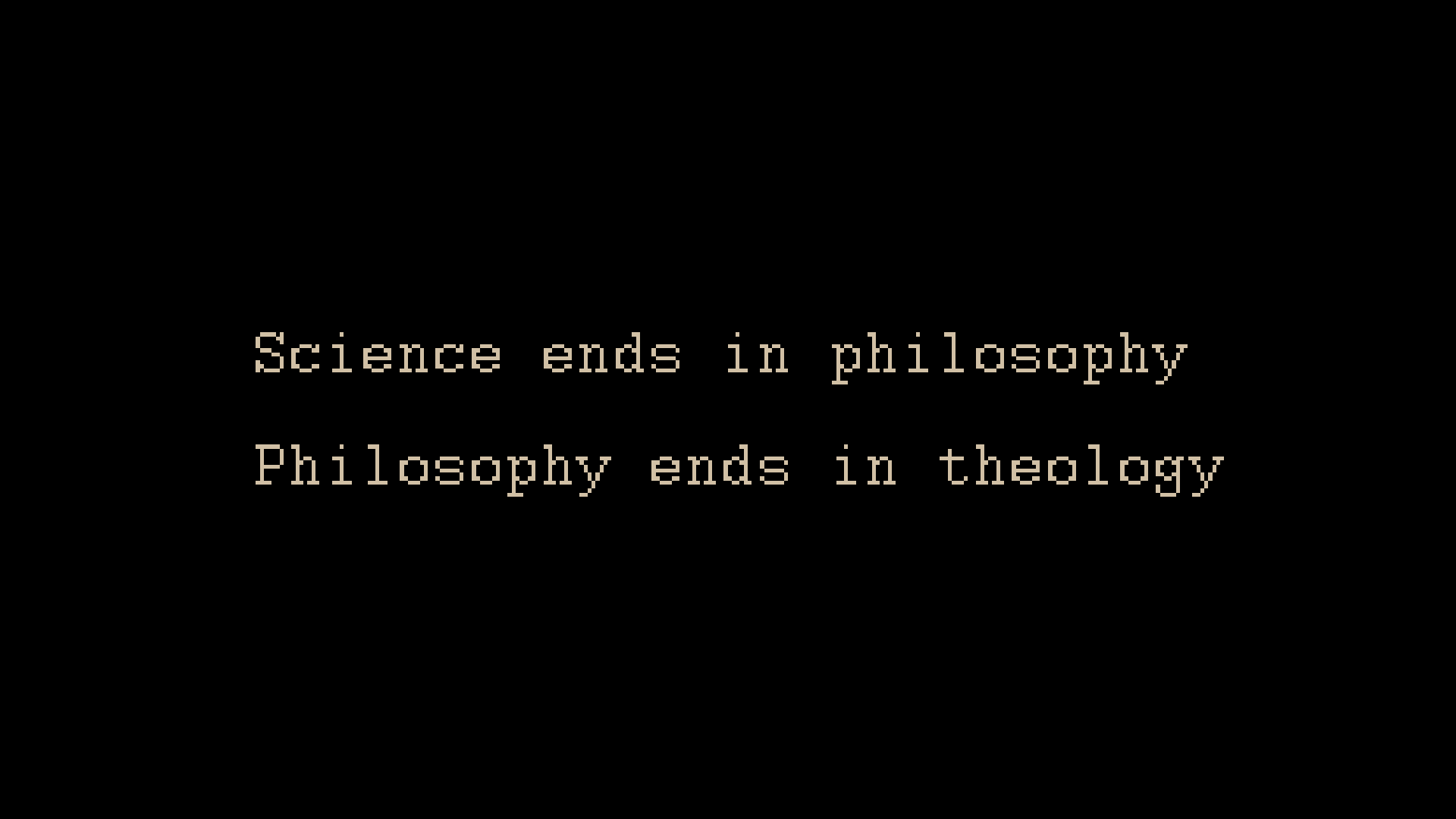 Simple Science Philosophy Programmers Thoughtful 1920x1080