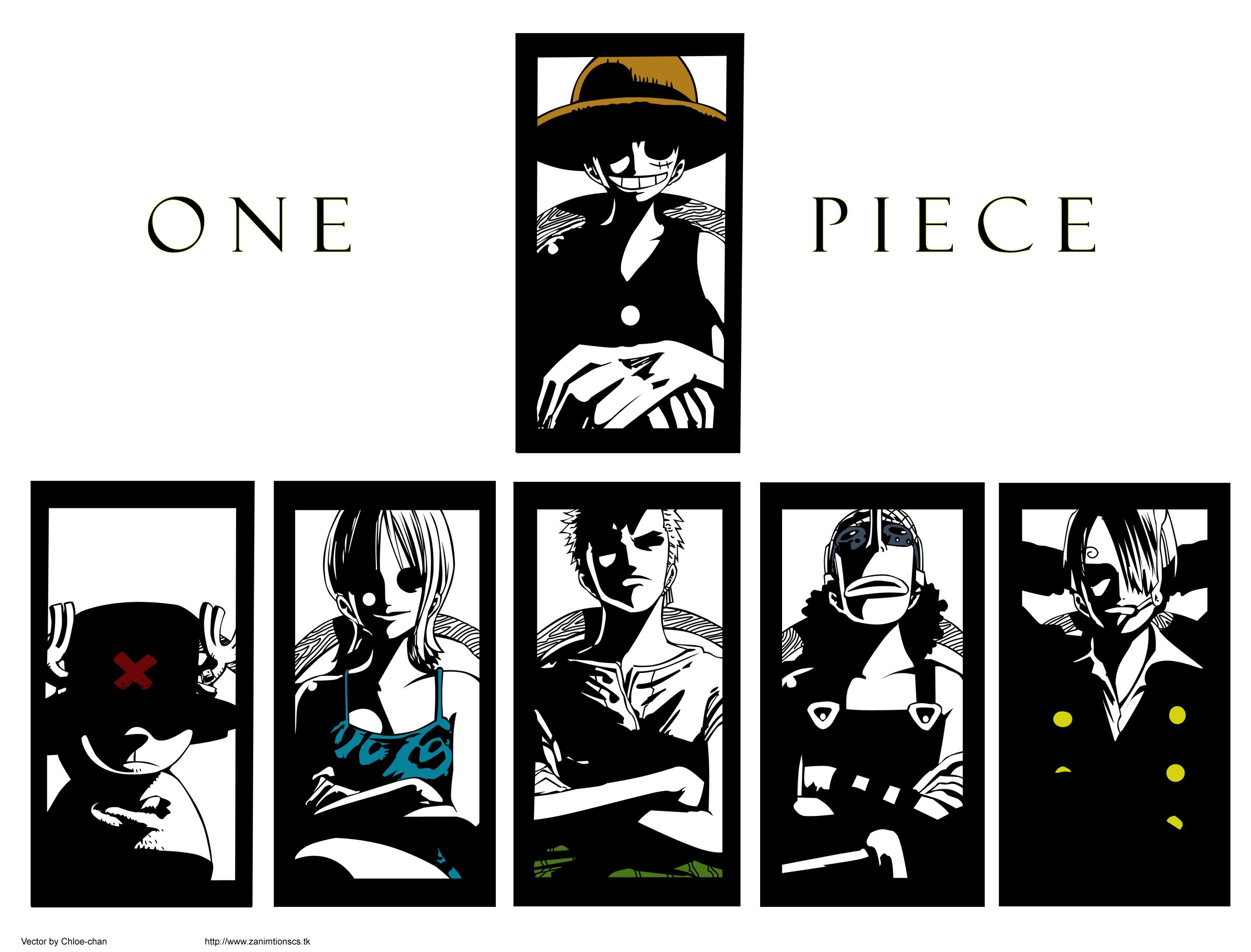 One Piece Monkey D Luffy Tony Tony Chopper Nami Roronoa Zoro Usopp Sanji 2500x1903