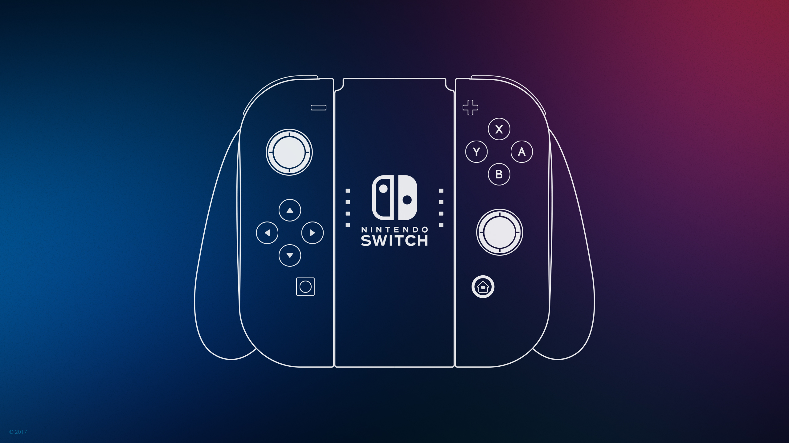 Nintendo Switch Controllers Nintendo Entertainment System Joystick Joy Con 2560x1440
