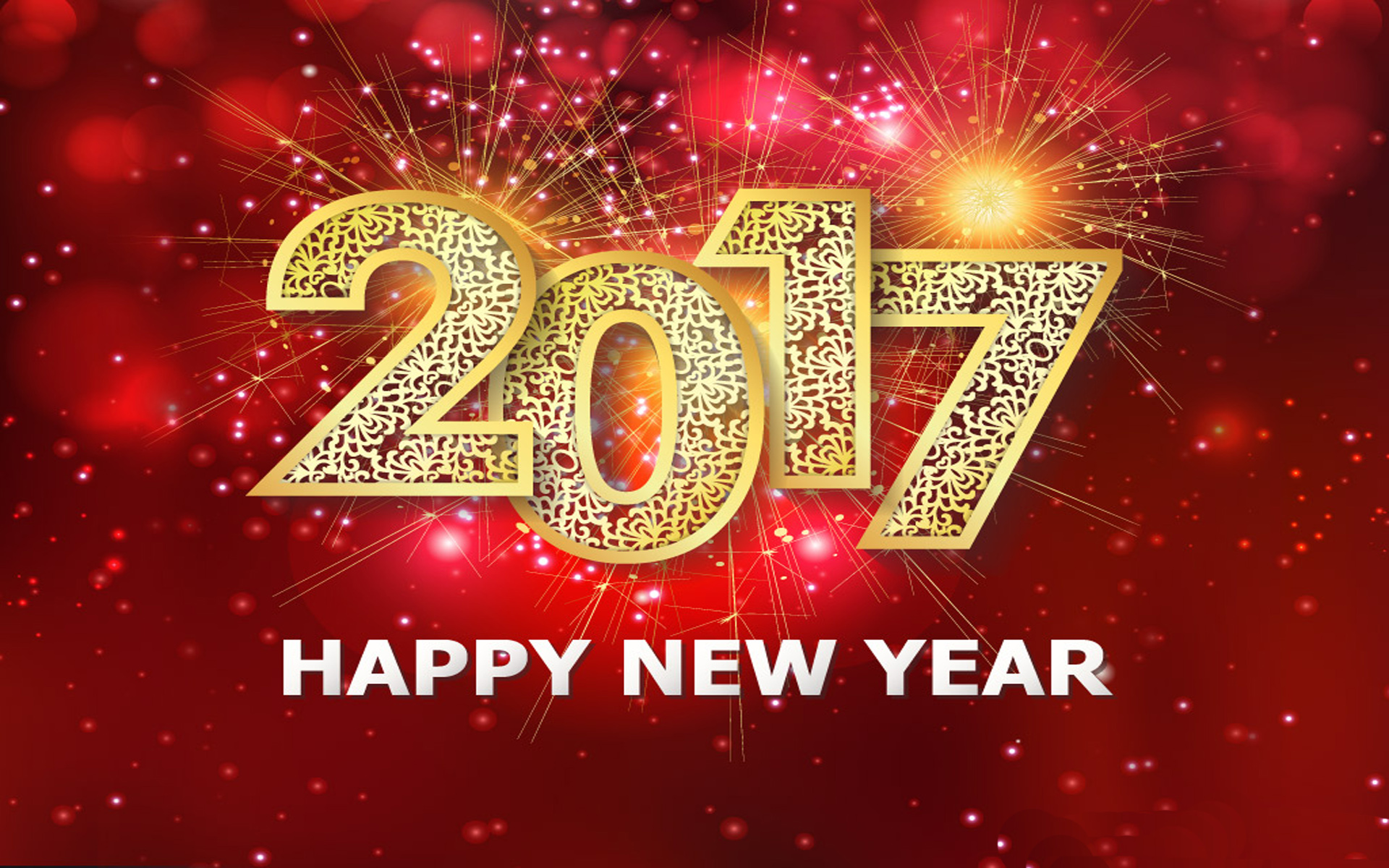 Holiday New Year New Year 2017 Fireworks Happy New Year 1920x1200