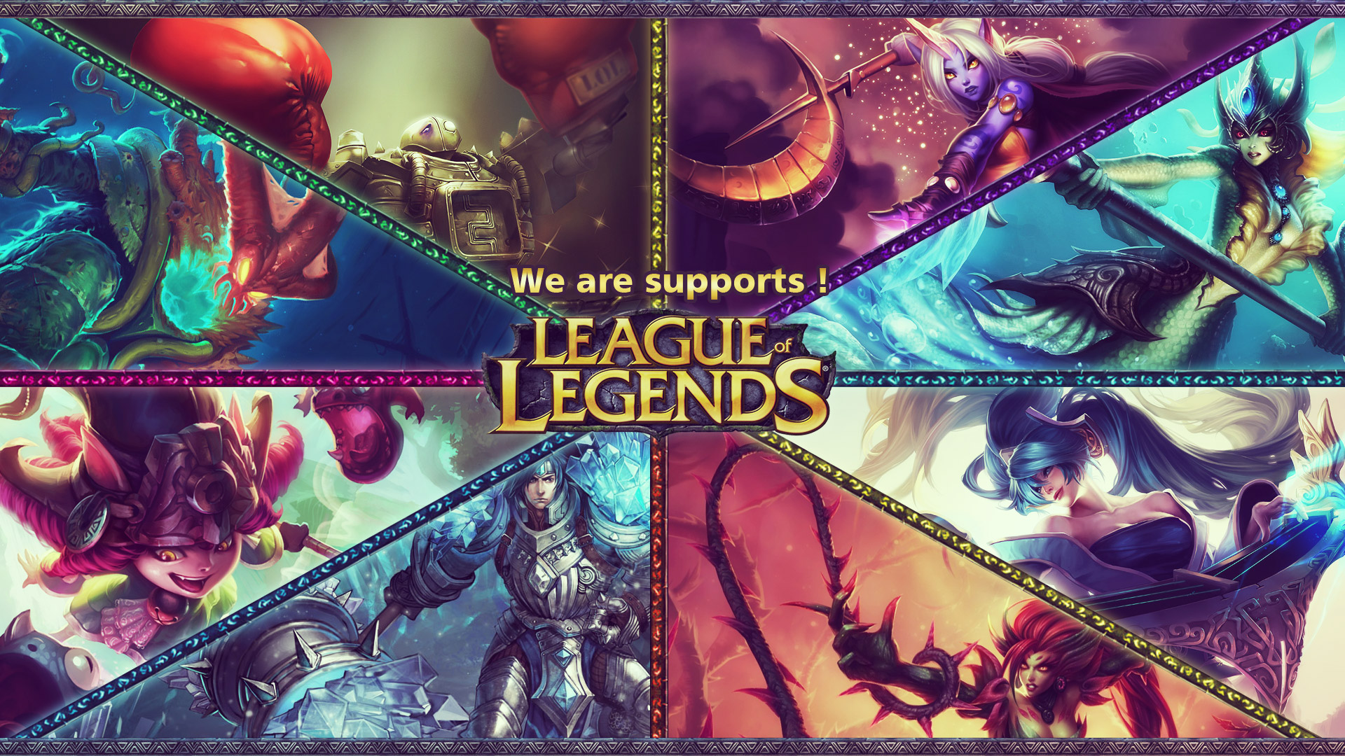 League Of Legends Zyra League Of Legends Sona League Of Legends Nami League Of Legends Soraka League 1920x1080