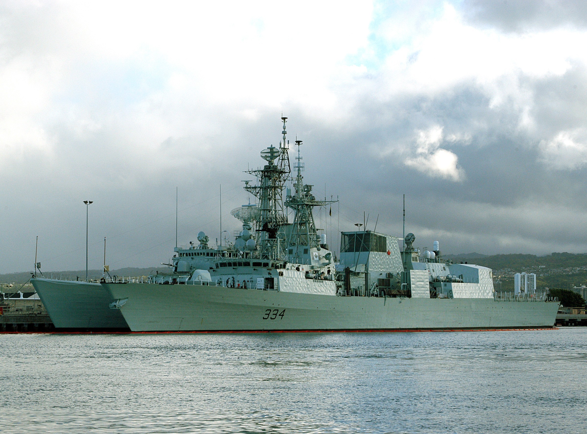 Royal Canadian Navy Pearl Harbor Canada Military Warship Frigates Ship Vehicle 2400x1776