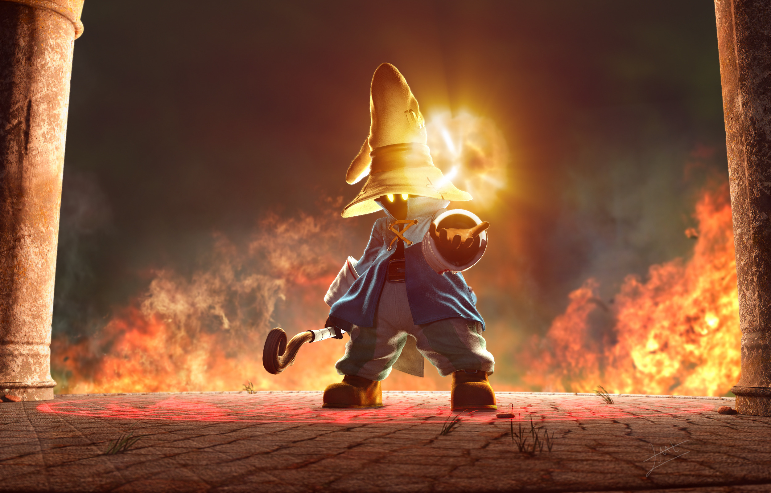 Black Mage Final Fantasy Final Fantasy IX 2500x1600