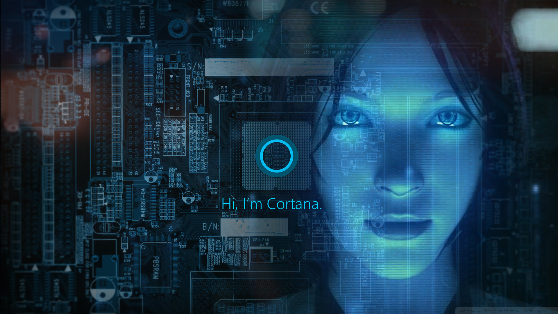 Cortana Windows 10 Microsoft Windows Technology Video Games 1920x1080