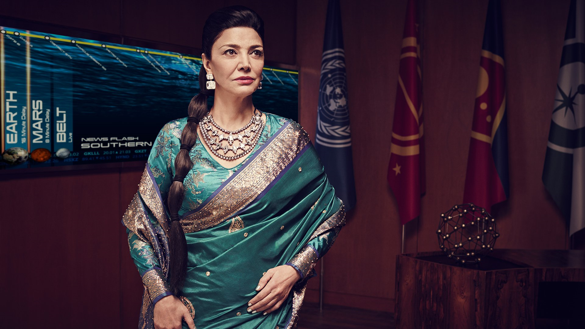 Shohreh Aghdashloo Science Fiction Women 1920x1080