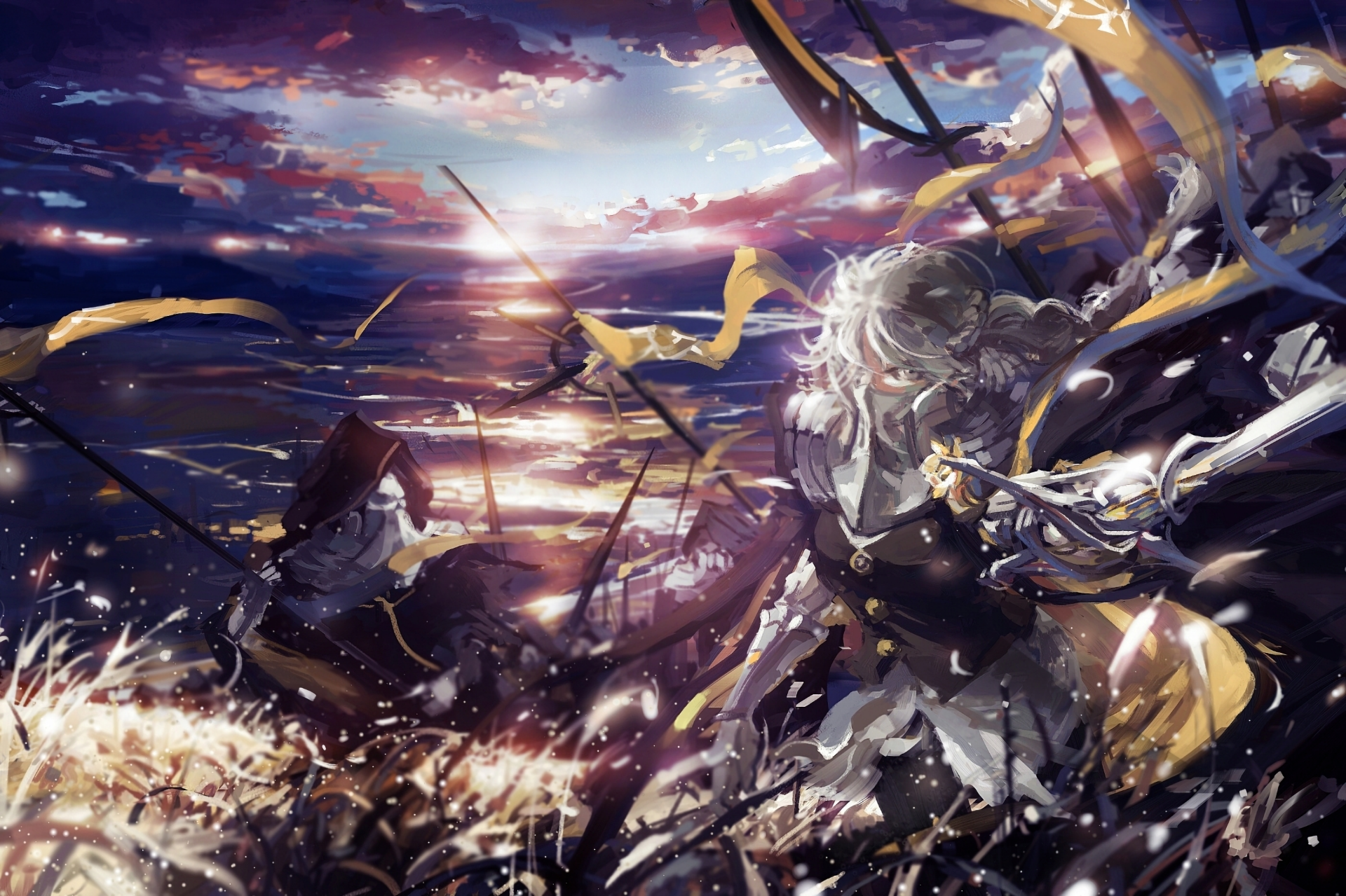 Pixiv Fantasia Fallen Kings Anime Anime Girls 1920x1279