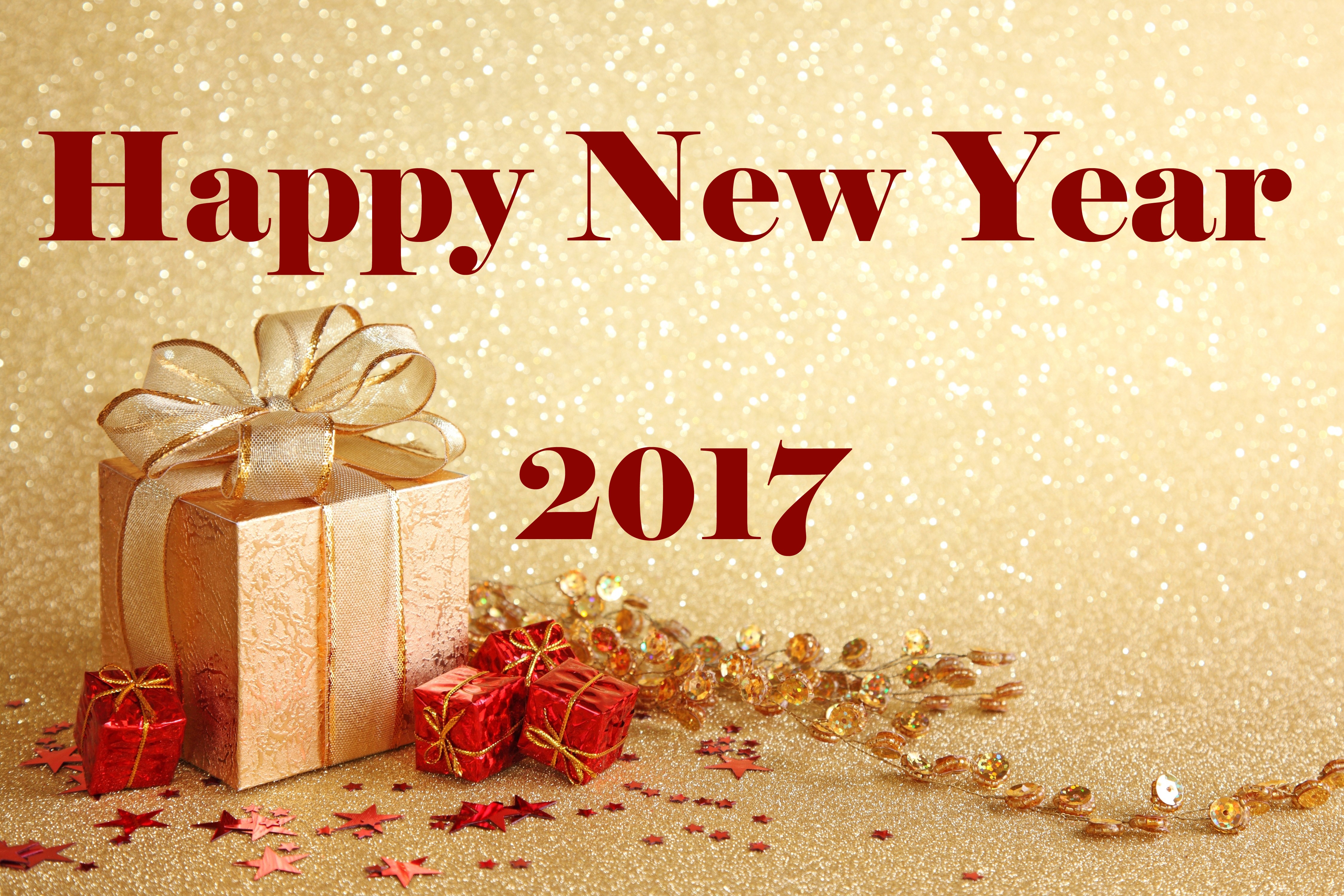 New Year 2017 New Year Gift Glitter 4500x3000