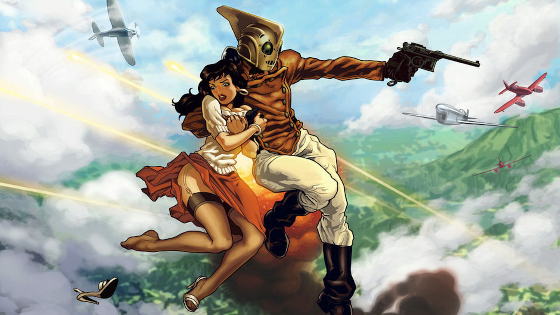 Comics Rocketeer 1920x1080