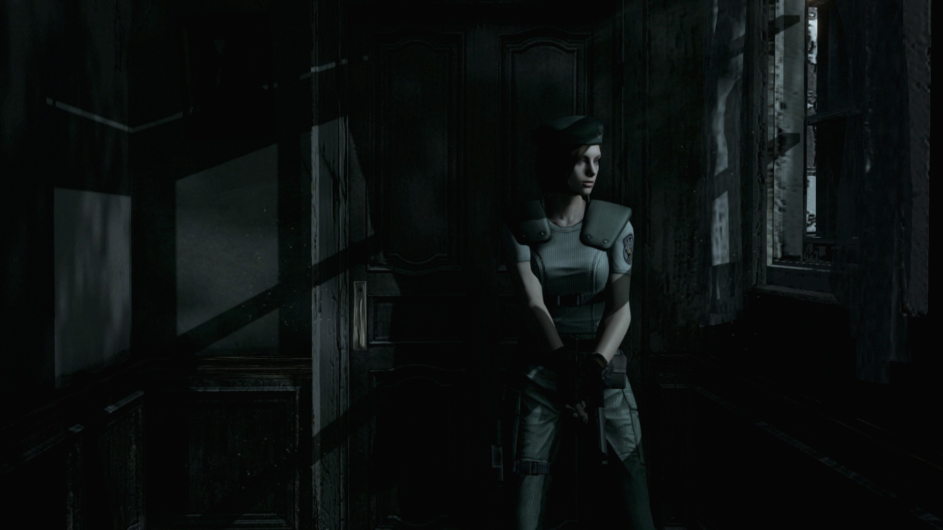 Resident Evil Resident Evil HD Remaster Jill Valentine Spencer Mansion Steam Software 1920x1080