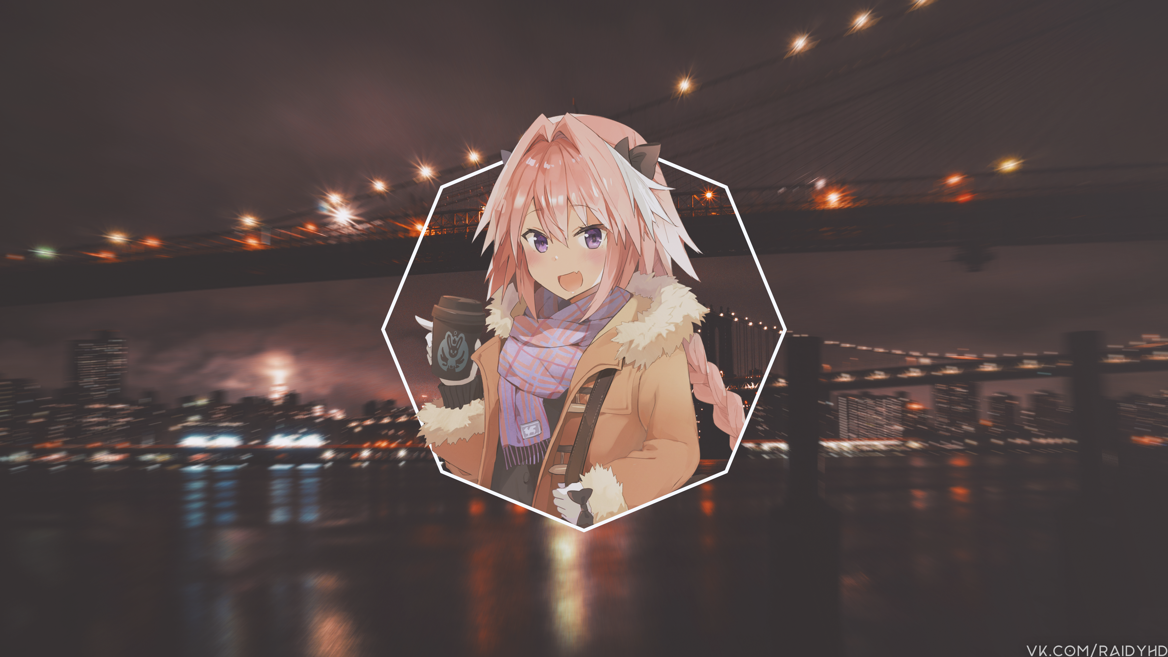 Anime Anime Girls Picture In Picture Astolfo Rider Of Black Astolfo Fate Apocrypha 3840x2160