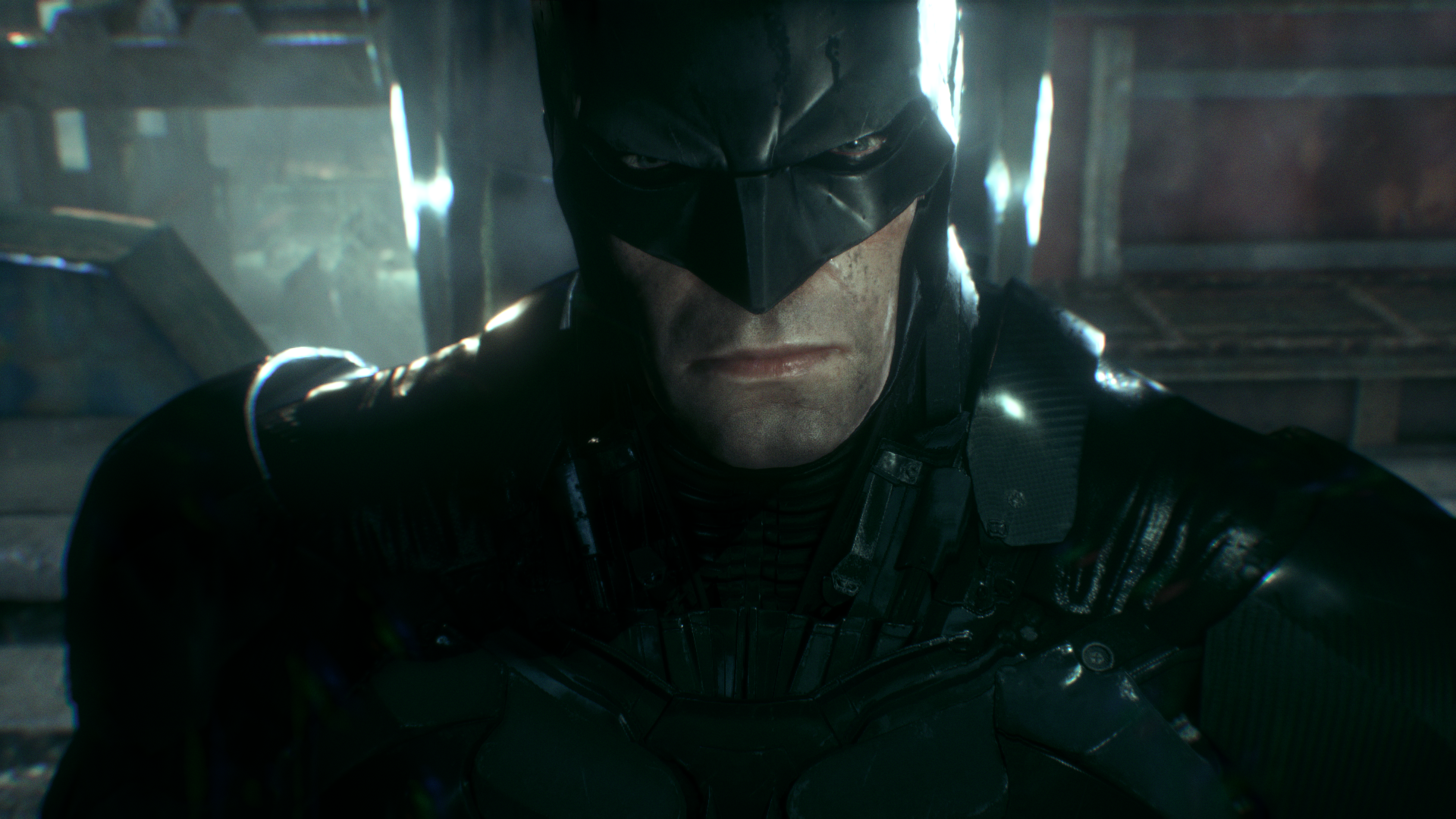 Batman Arkham Knight Batman Bruce Wayne DC Comics Rocksteady Studios Video Games 2015 Year Screen Sh 1920x1080