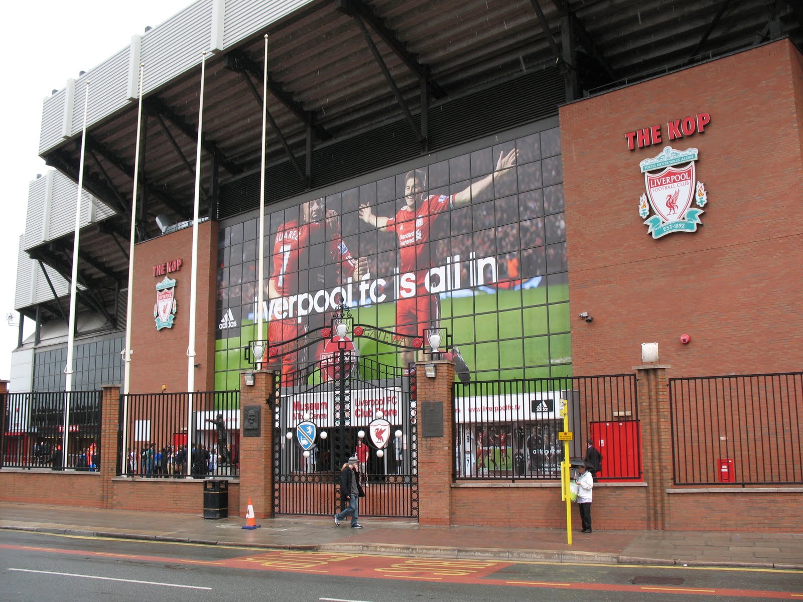 Anfield Road Liverpool FC Liverpool Stadium 1600x1200