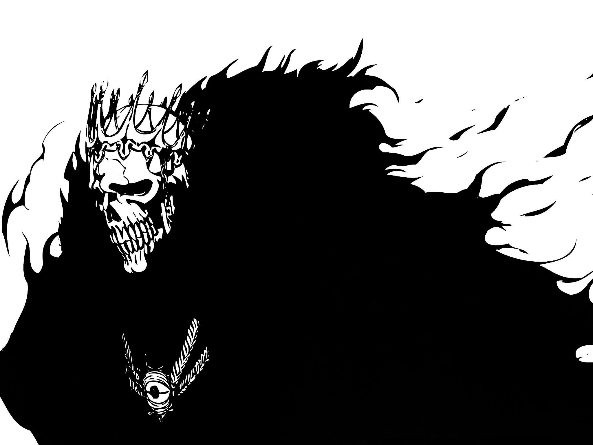 Fantasy Art Bleach Espada Barragan Luisenbarn Skull 2048x1536