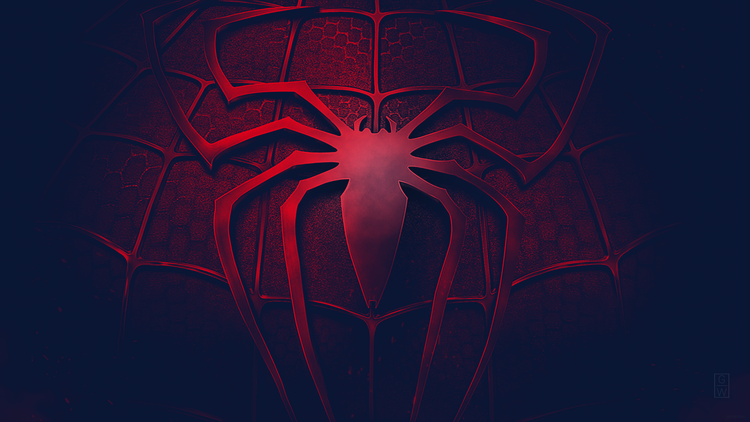 Spider Man Spider Man Logo Marvel Comics 2560x1440
