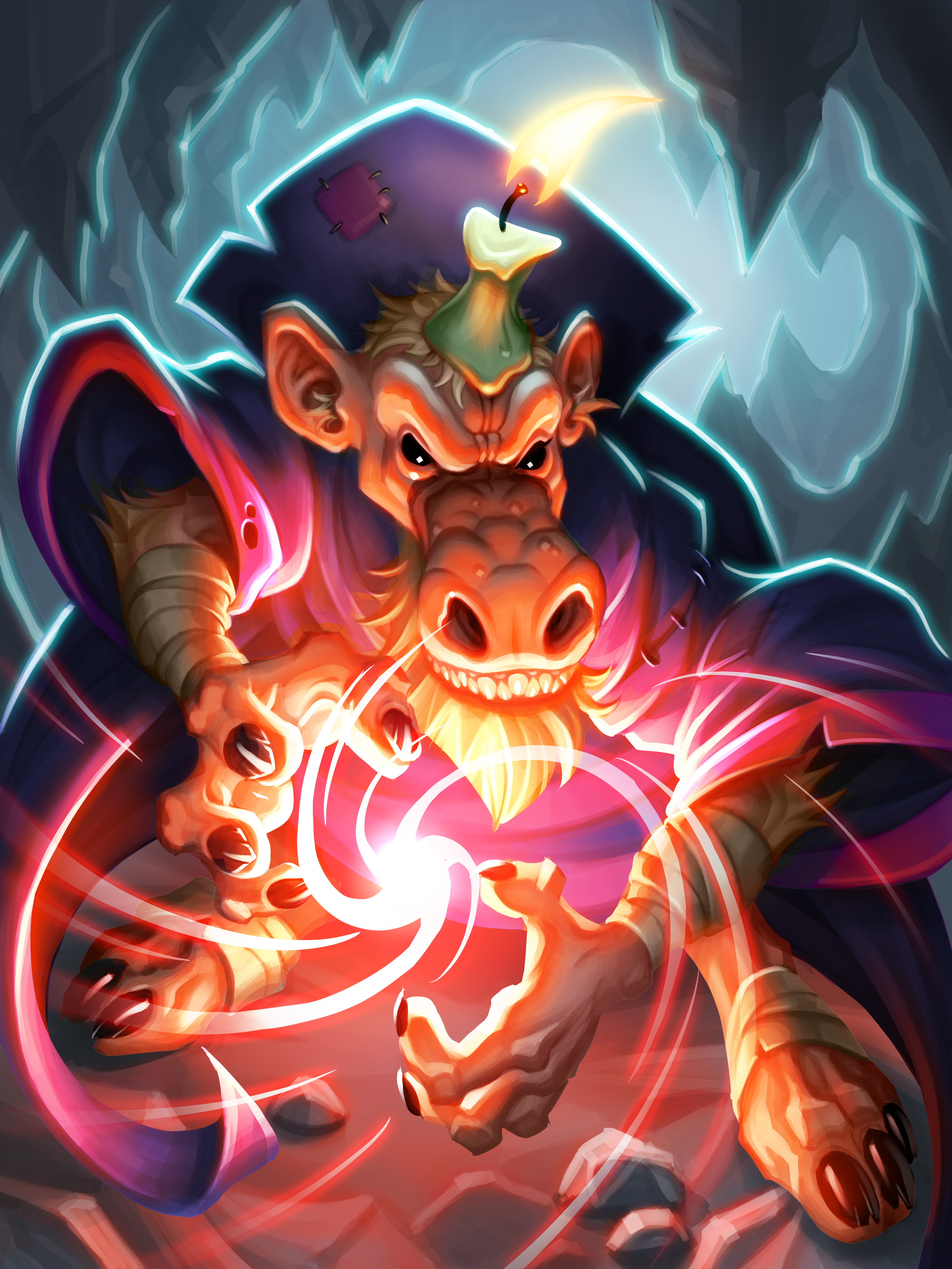 Hearthstone Heroes Of Warcraft Hearthstone Kobolds And Catacombs PC Gaming Video Games 3000x4000