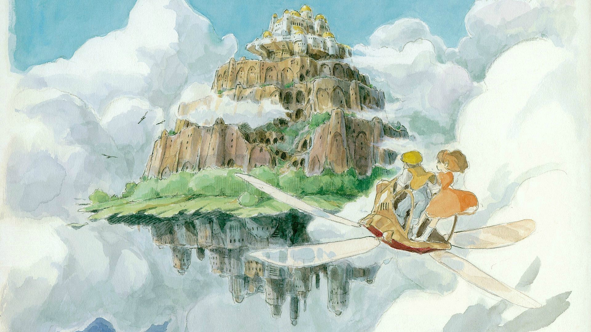 Studio Ghibli Castle In The Sky Anime 1920x1080