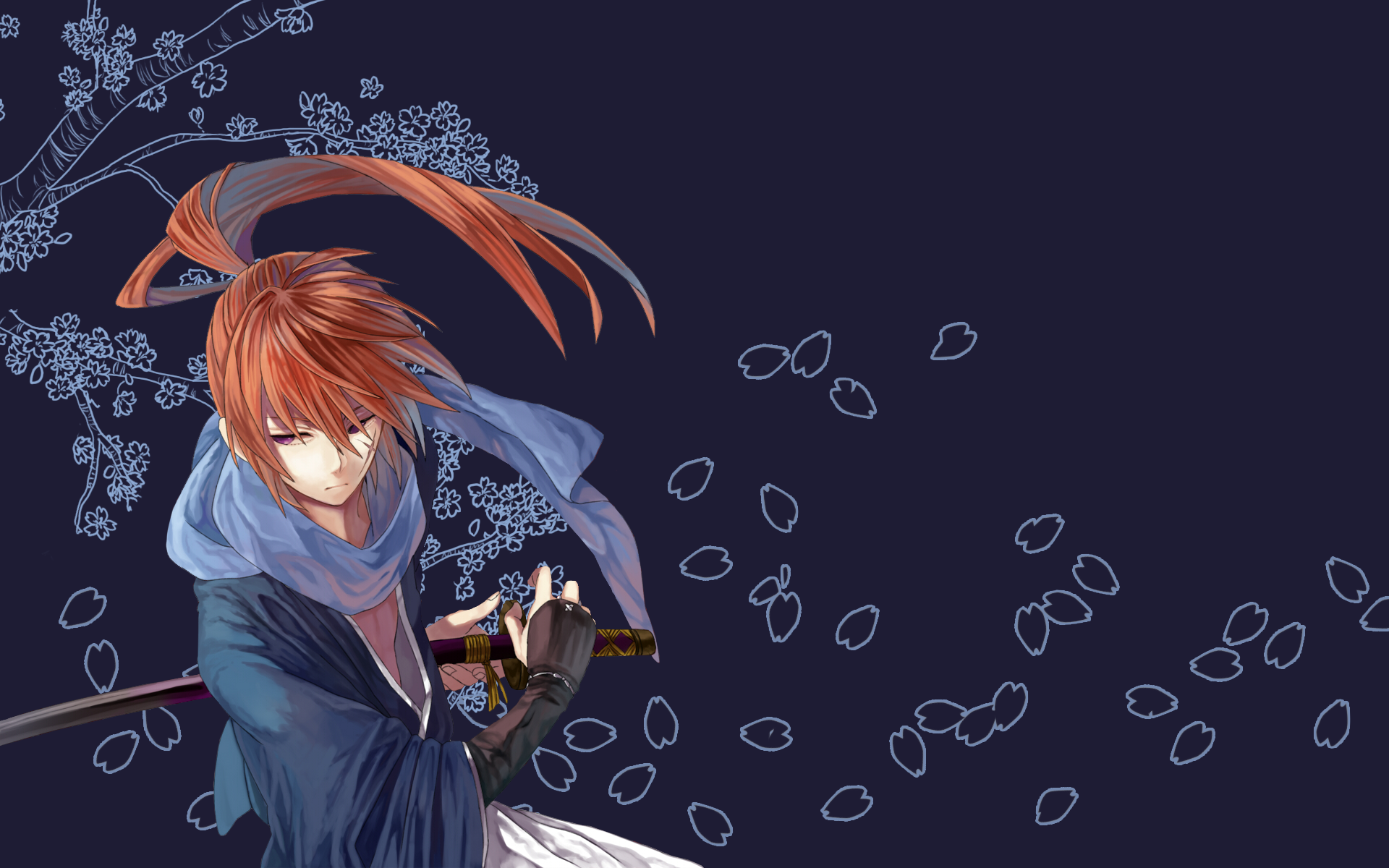Anime Redhead Katana Rurouni Kenshin Himura Kenshin 1920x1200