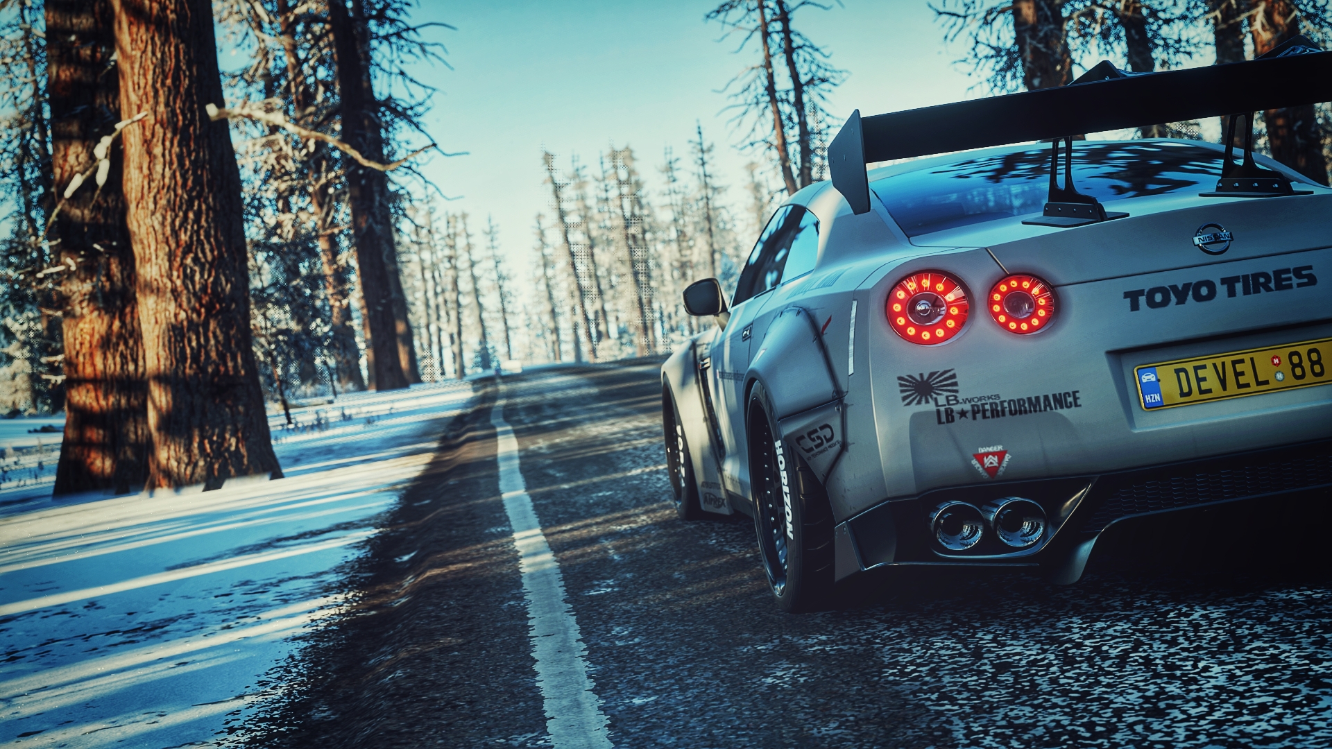 Nissan Liberty Walk Car Forza Horizon 4 Toyo Tires Winter Nissan GT R 1920x1080