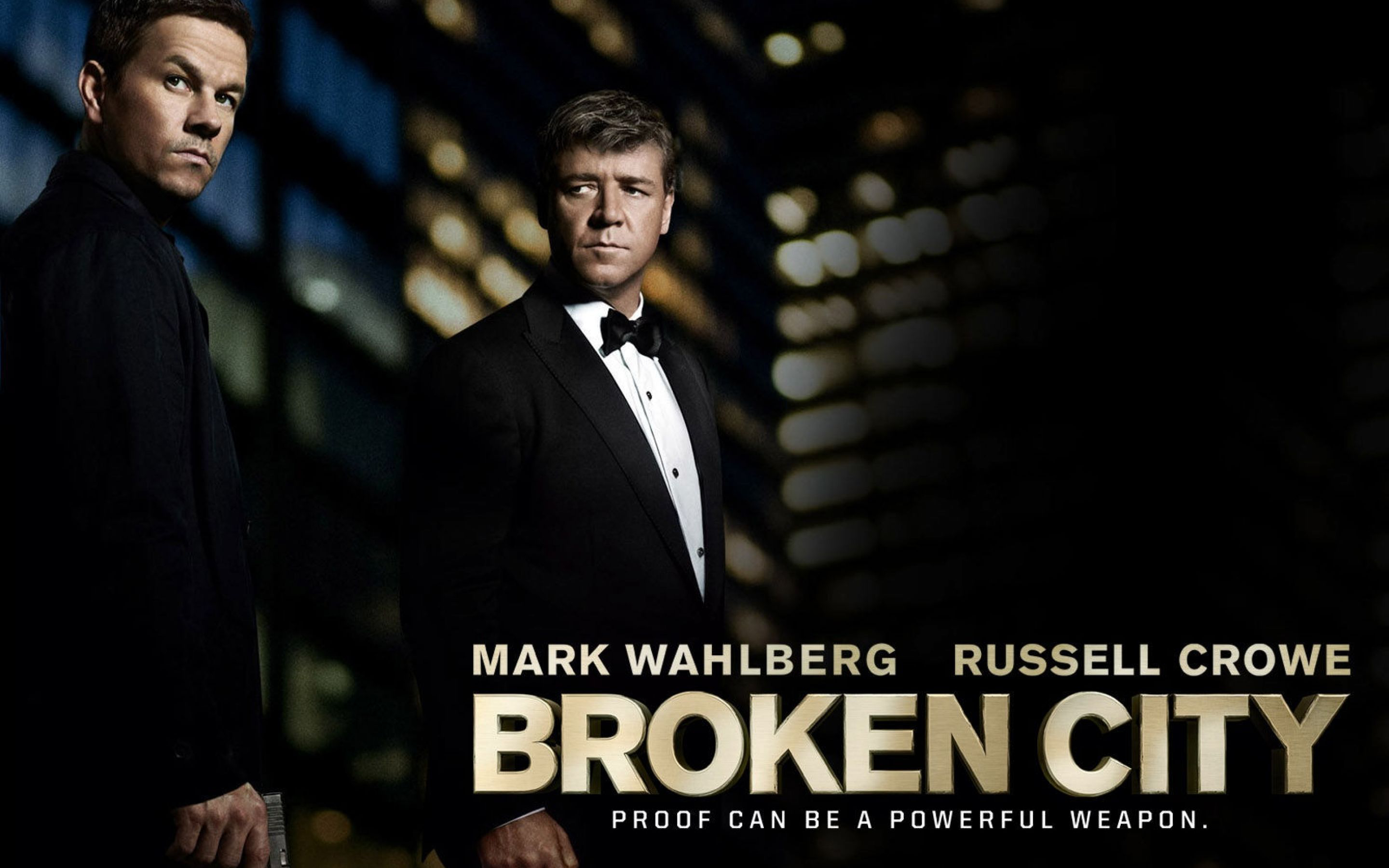 Broken City Mark Wahlberg Billy Taggart Russell Crowe Mayor Hostetler 2880x1800