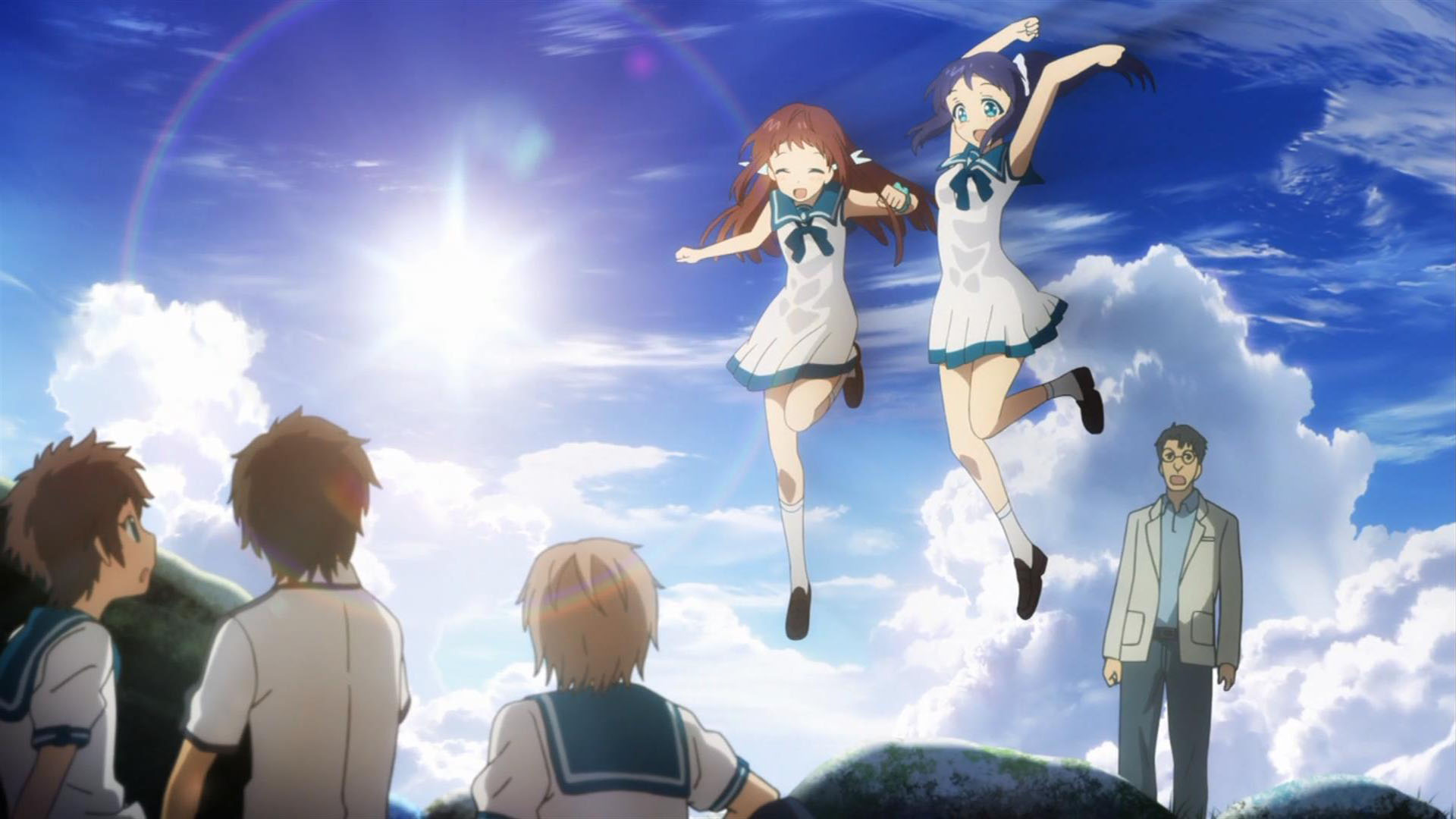 Nagi No Asukara Manaka Mukaido Hikari Sakishima Chisaki Hiradaira Kaname Isaki Tsumugu Kihara Sensei 1920x1080