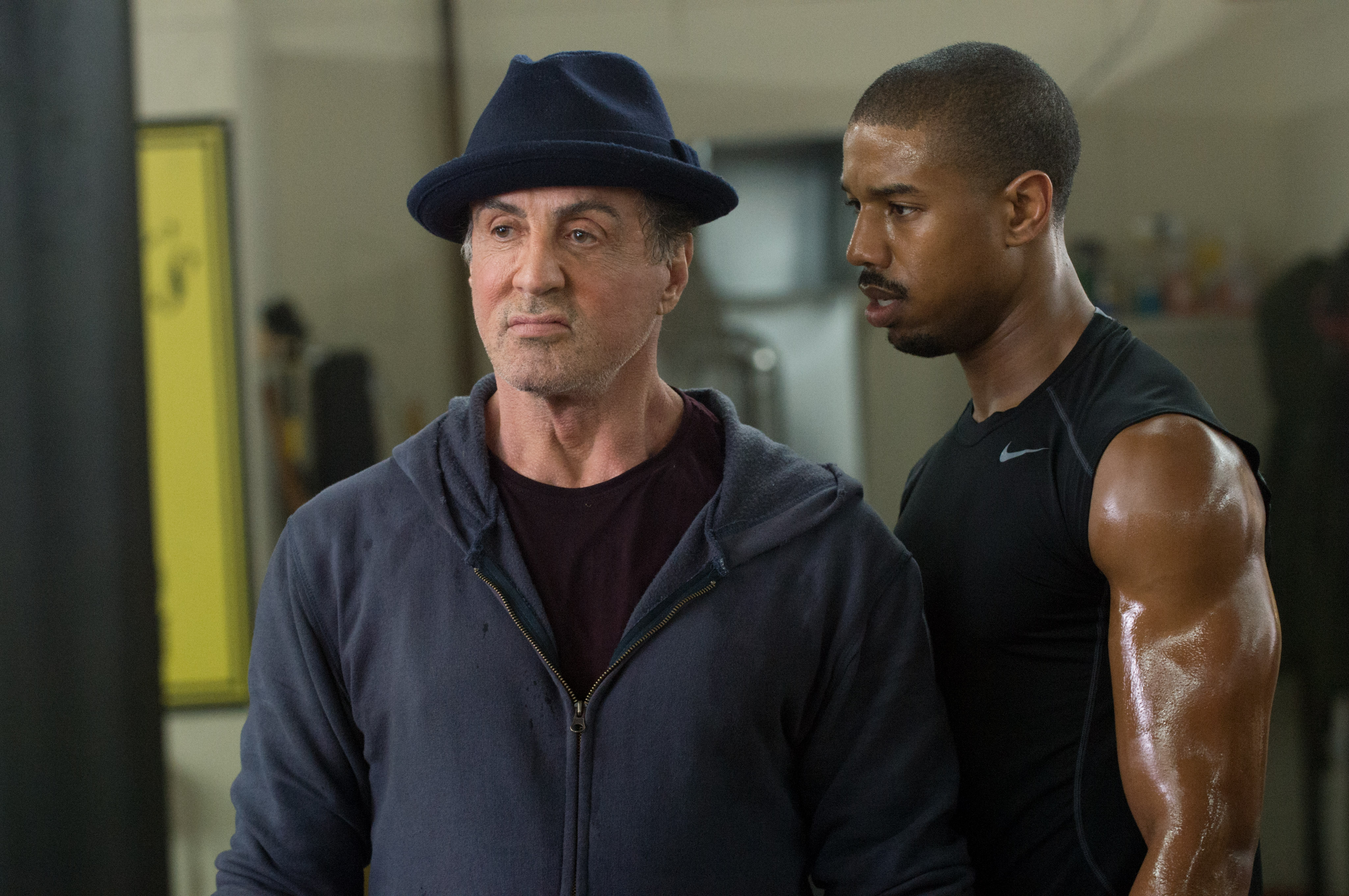 Adonis Creed Michael B Jordan Rocky Balboa Sylvester Stallone 4096x2720