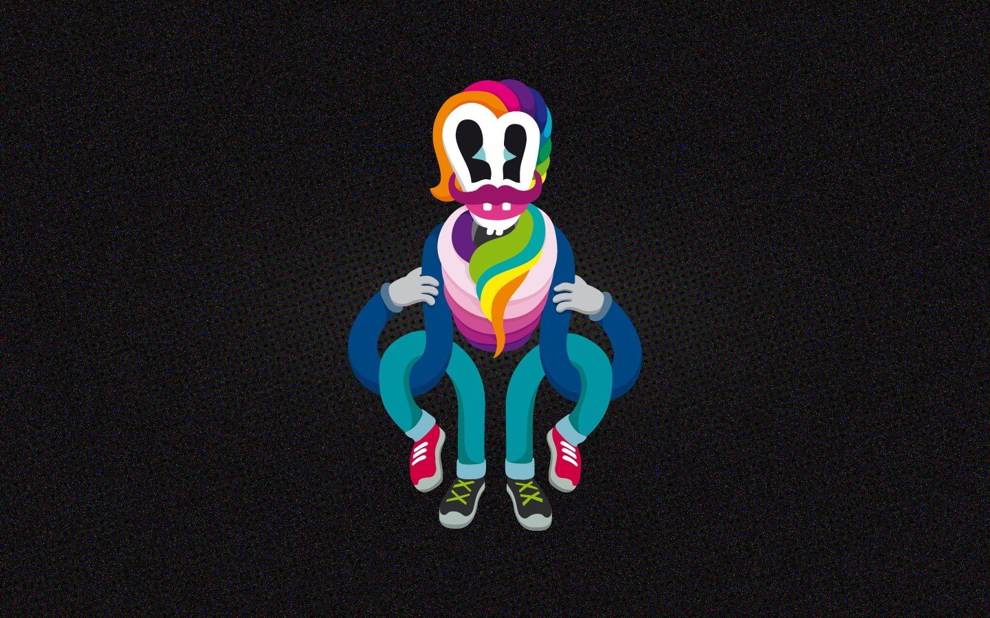 Clowns Artwork Colorful 1440x900