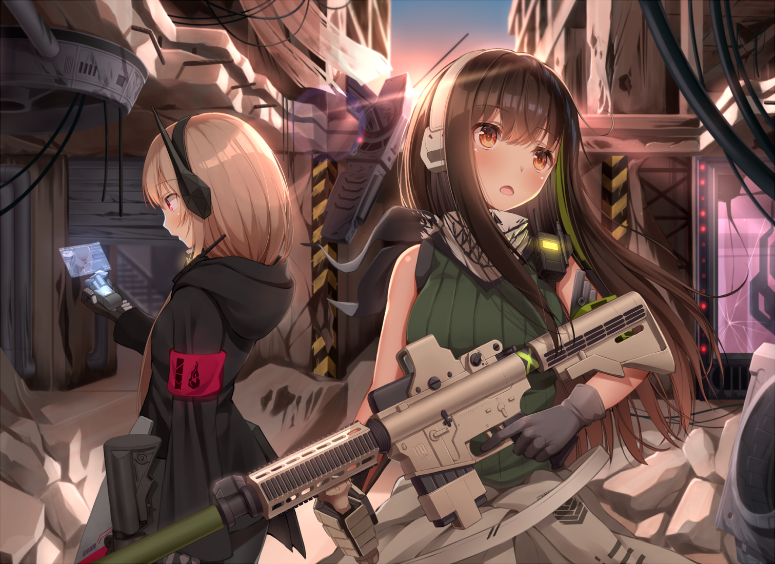 Anime Girls Frontline Gun Girls With Guns M4a1 Girls Frontline M4 SOPMOD Ii Girls Frontline 1511x1100