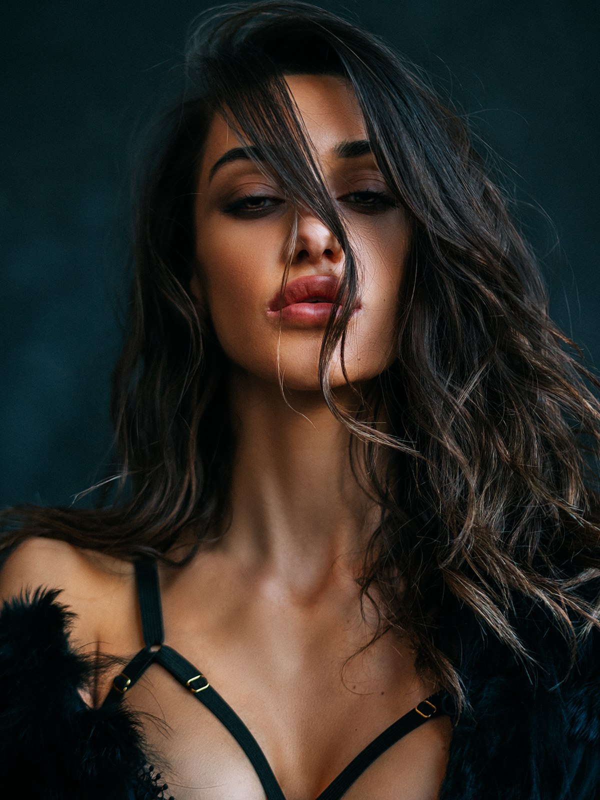 Aleksey Trifonov Face Women Model Portrait Hair In Face 1200x1600