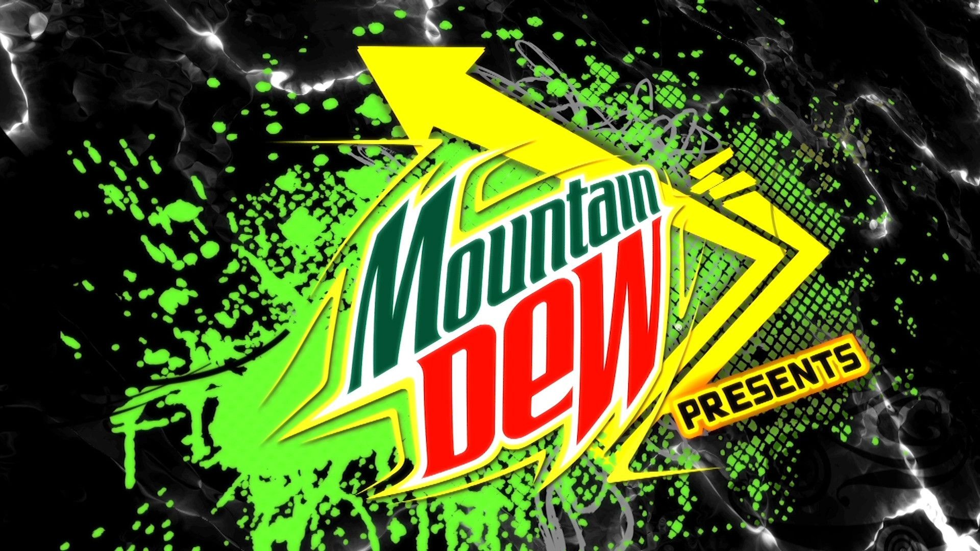 Mountain Dew Logo Arrows Design 1920x1080