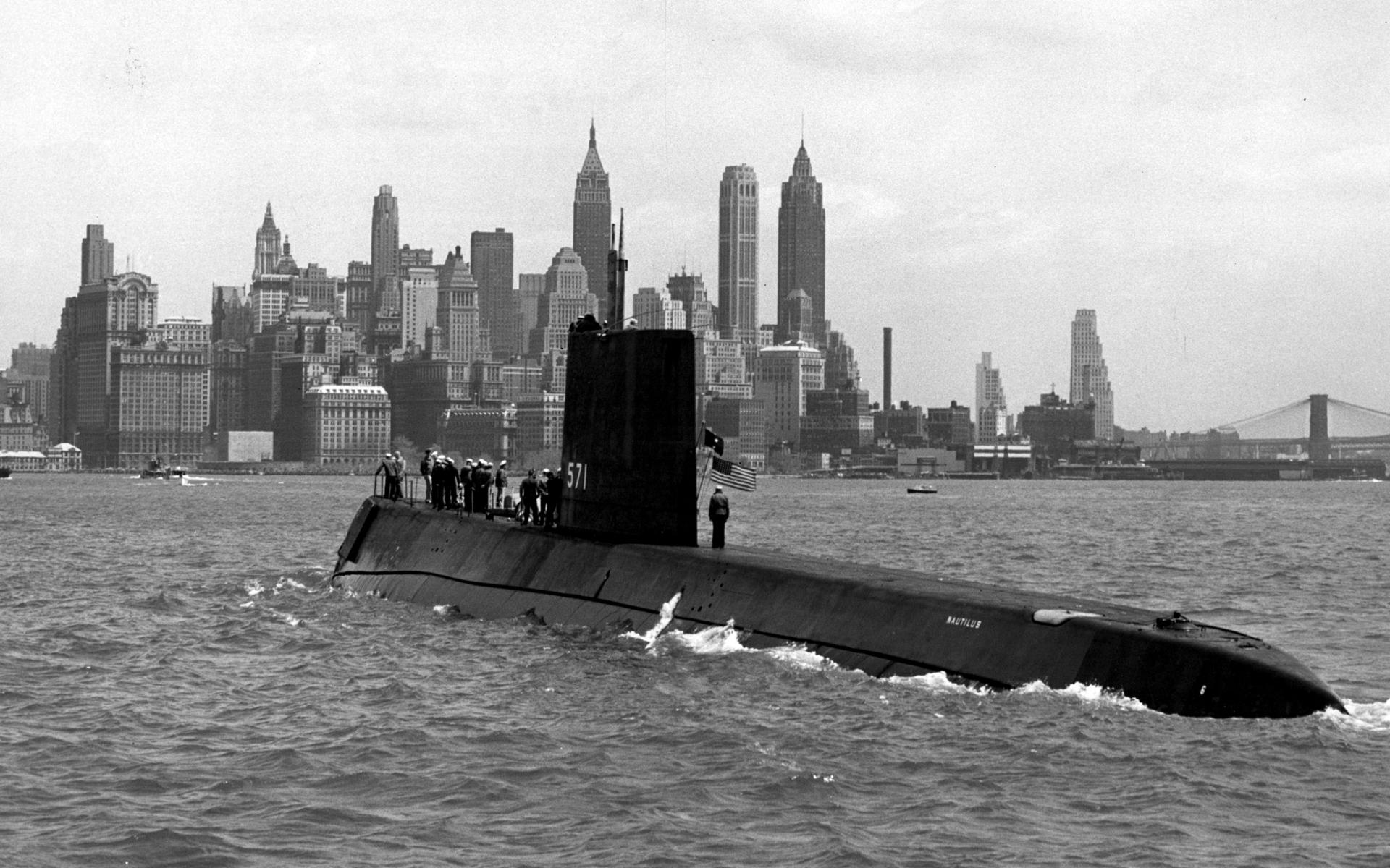 USS Nautilus SSN 571 1920x1200