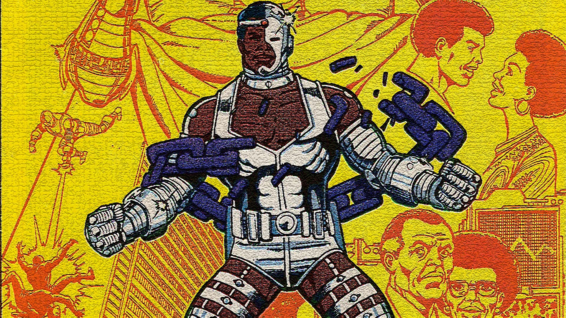 Victor Stone Cyborg DC Comics 1920x1079