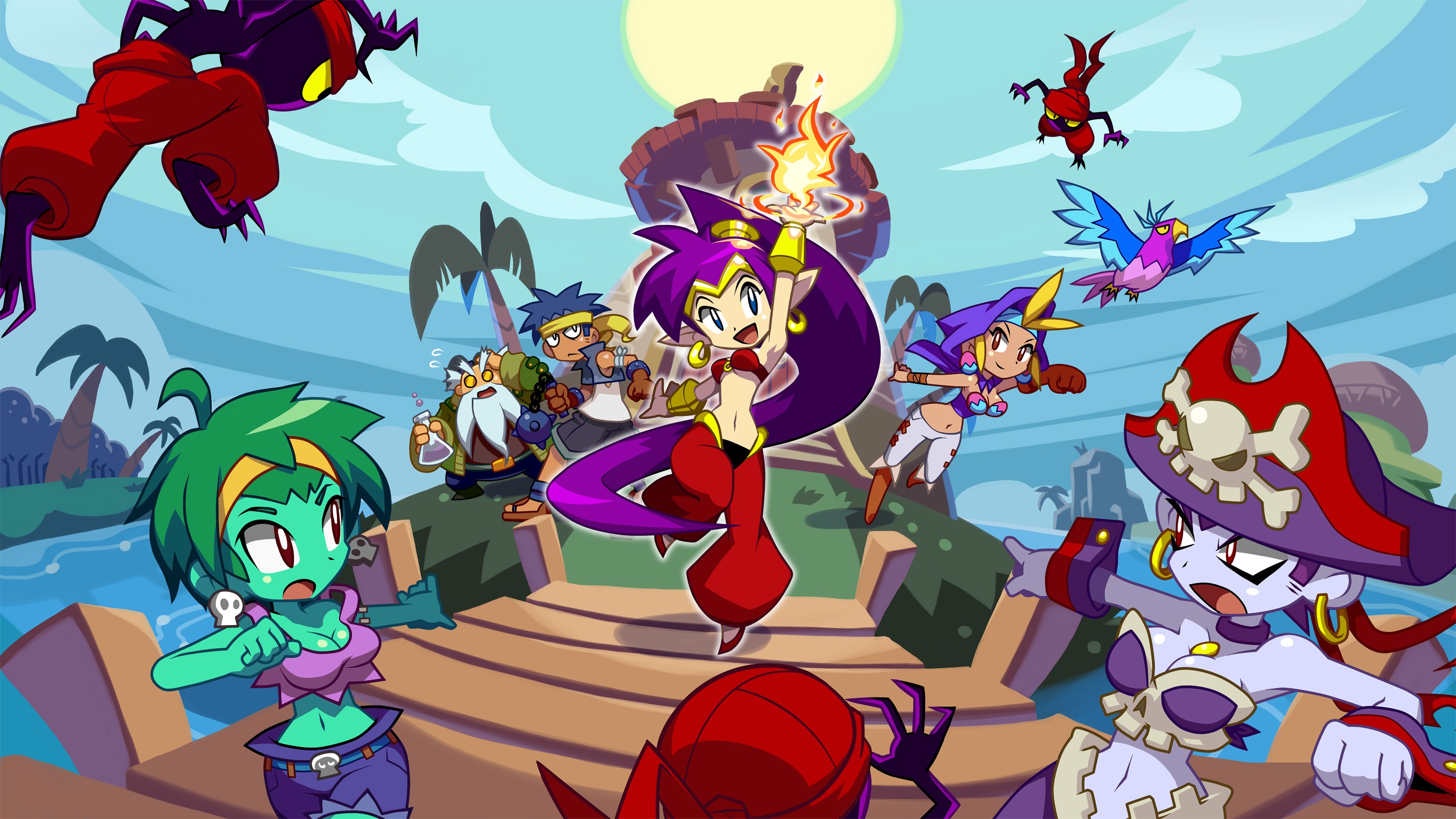 Shantae Risky Boots Shantae Half Genie Hero 3000x1688