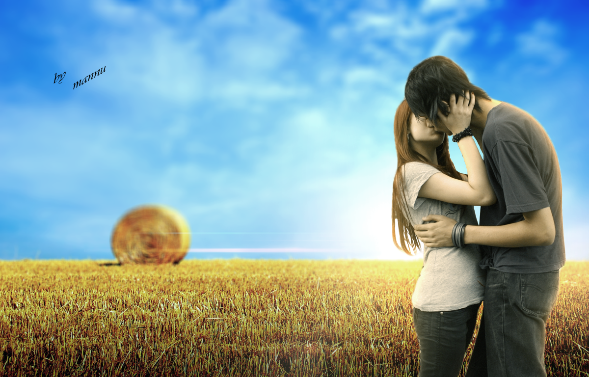 Couple Kissing Lovers 1200x768