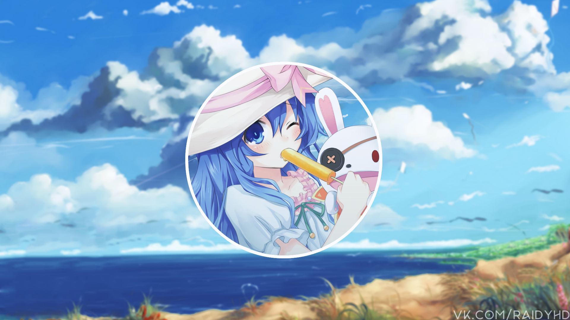 Anime Girls Anime Picture In Picture Date A Live Yoshino 1920x1080