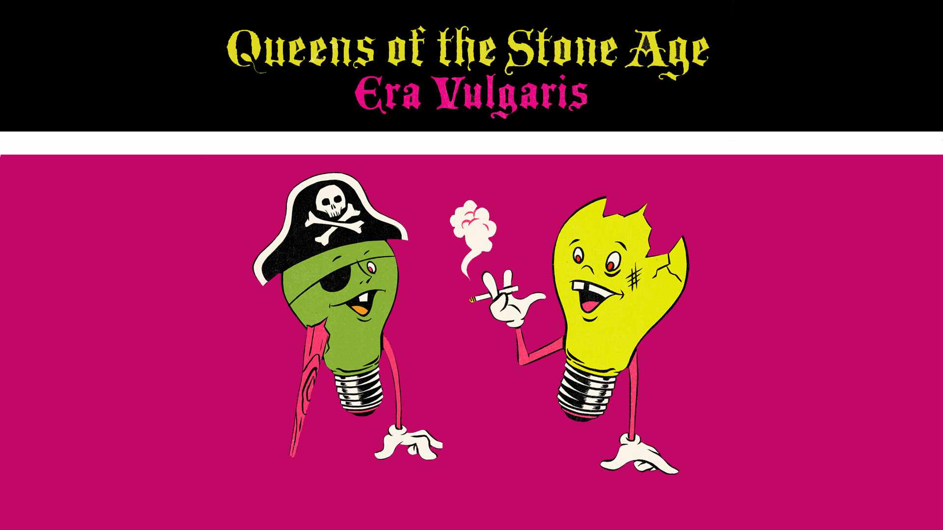 Music Queens Of The Stone Age Pink Lightbulb 1920x1080