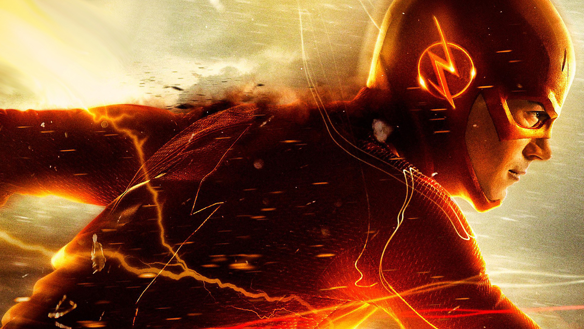 Barry Allen Grant Gustin The Flash 2014 Flash 1920x1080