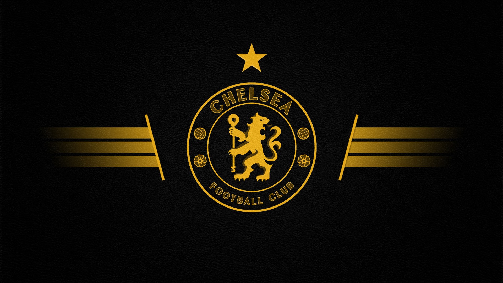 Chelsea FC Soccer Soccer Clubs Premier League Logo 1920x1080