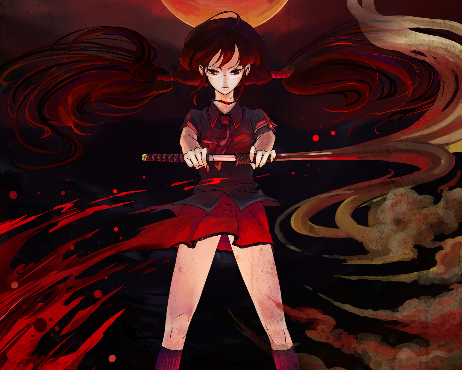 Anime Blood C 1600x1280