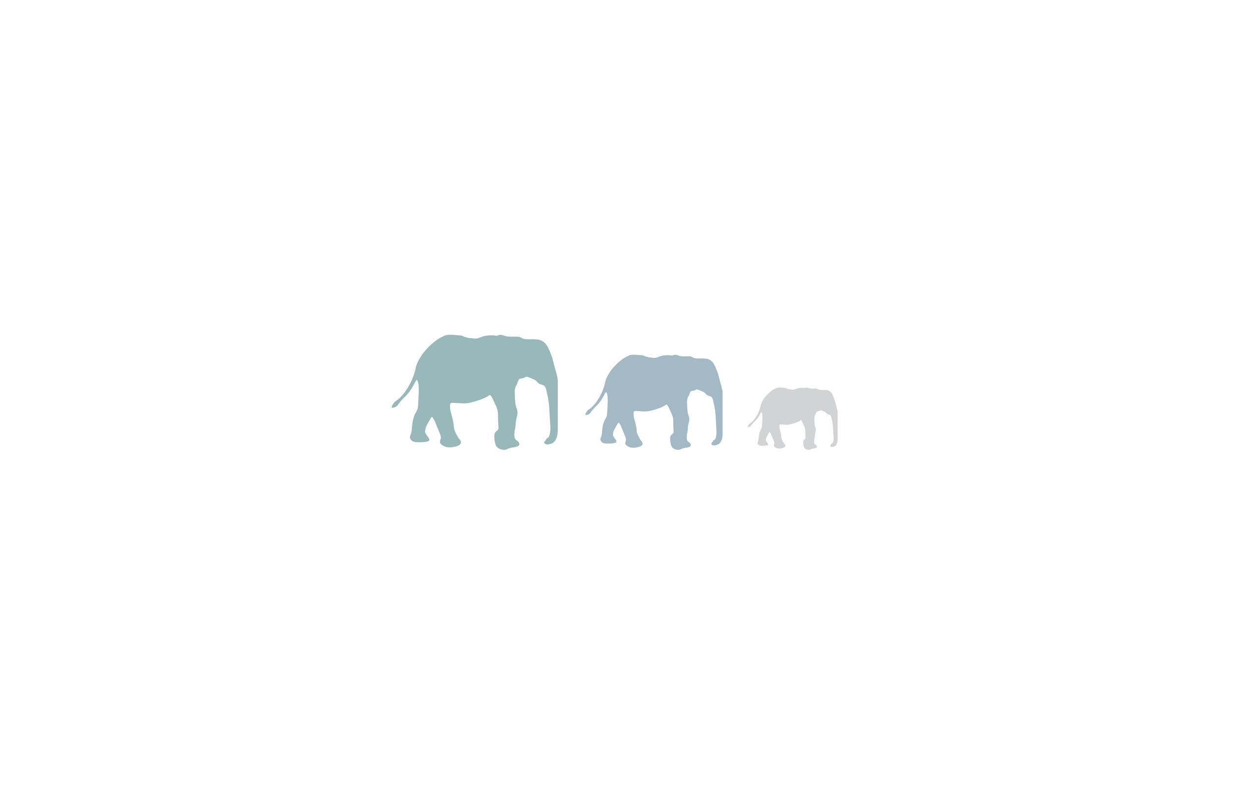 Minimalism Elephant Simple Background Animals Artwork Wallpaper -  Resolution:2560x1600 - ID:579728 