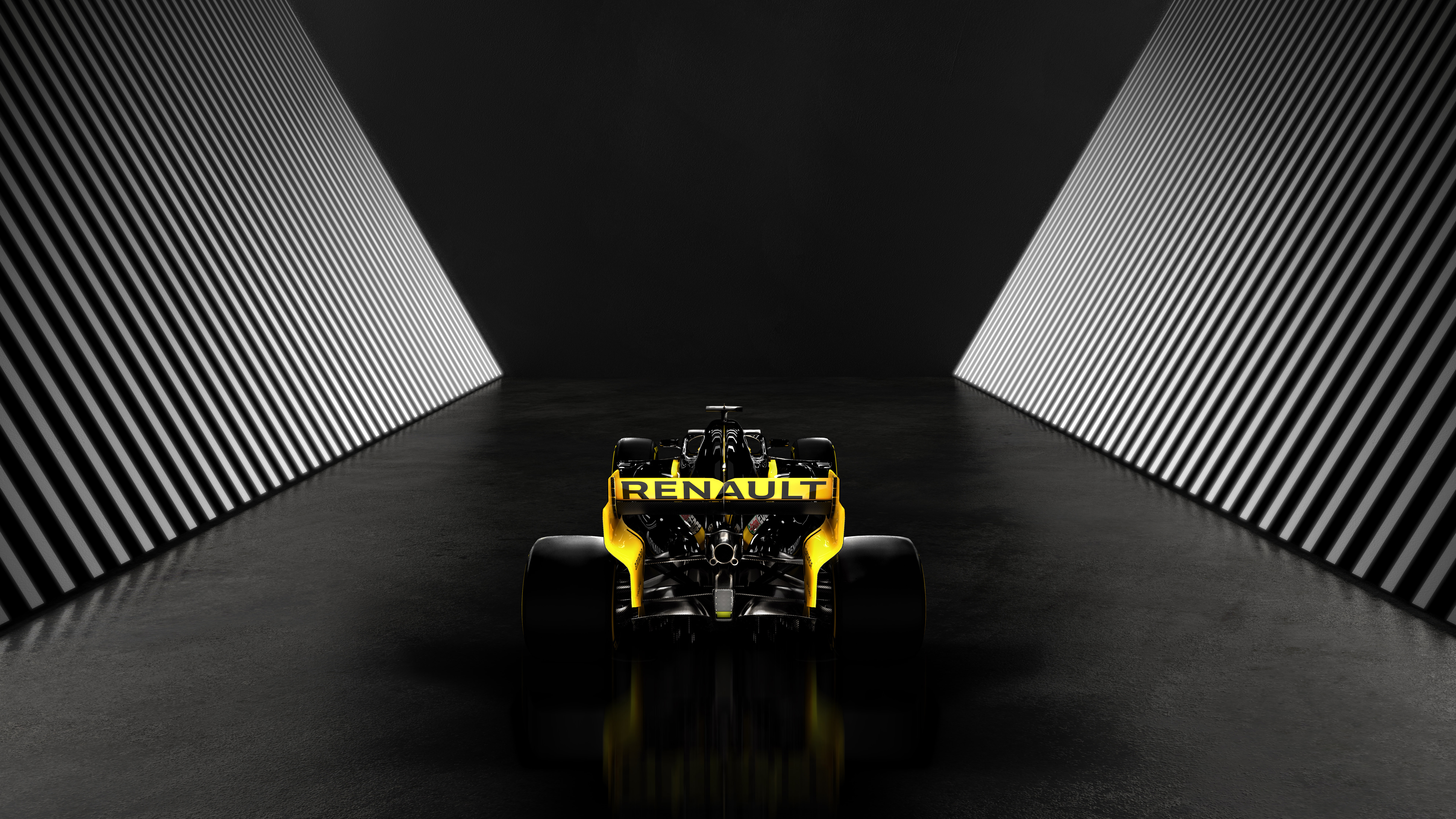 Renault R S 19 Formula 1 Car Yellow Cars 2019 Year Renault Race Cars Vehicle Racing Formula Cars Rea 7680x4320