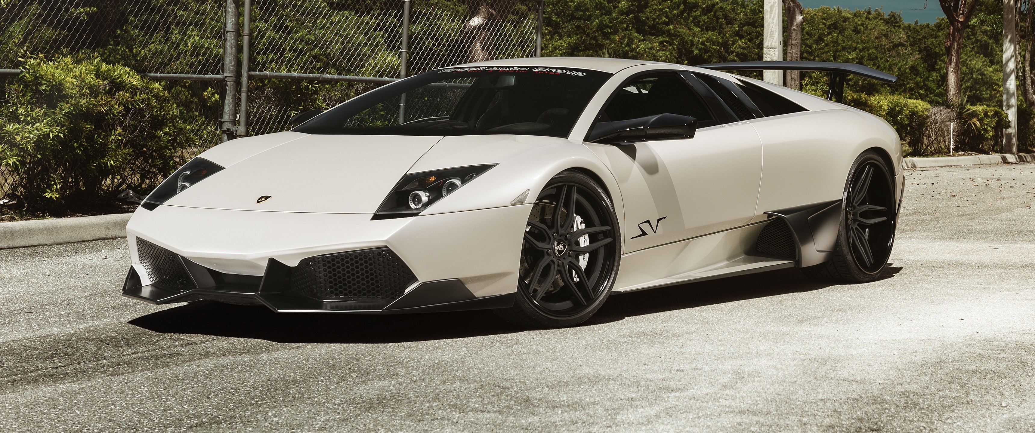 Lamborghini Murcielago LP 670 4 SV Car Supercars 3440x1440